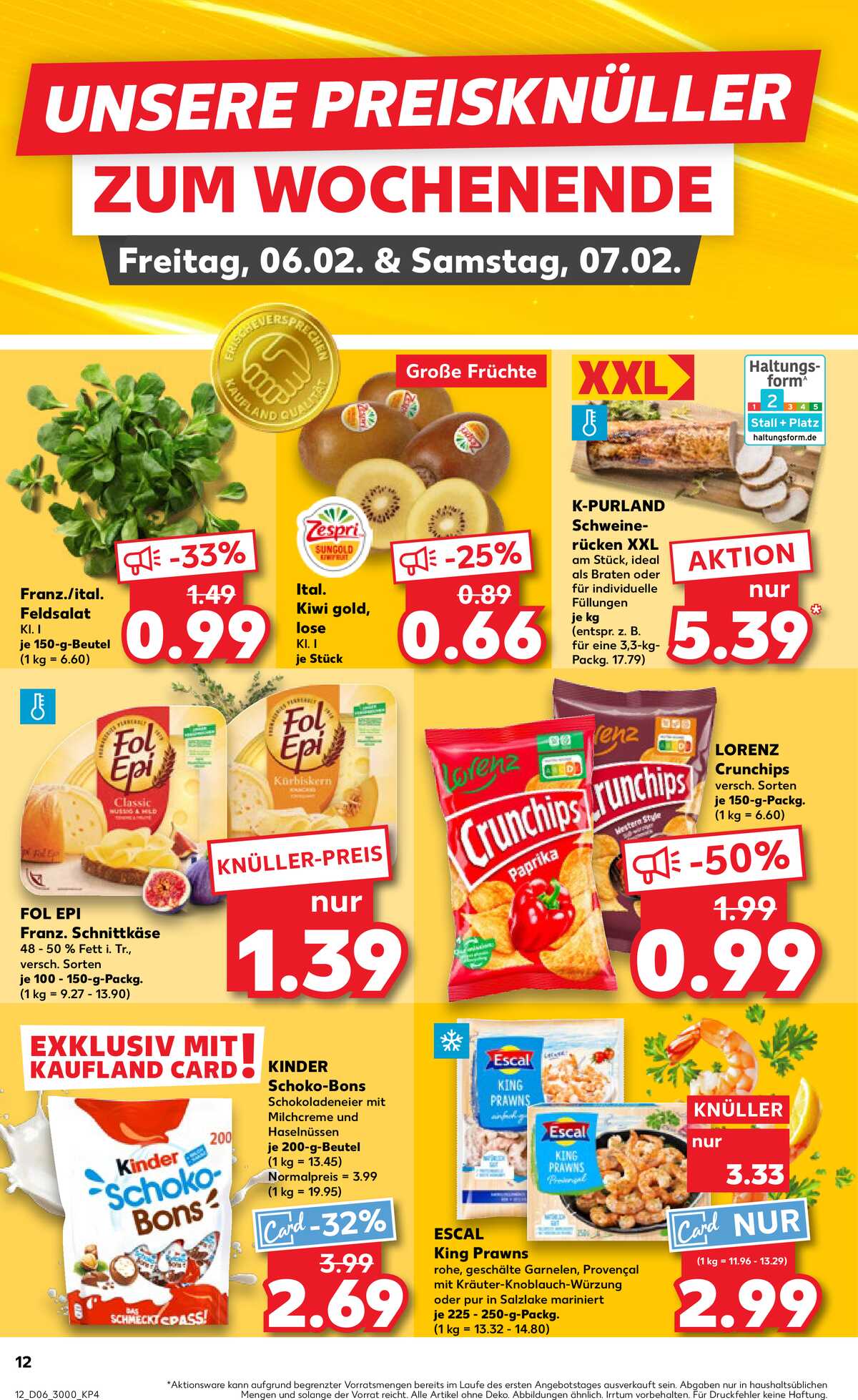 Leták Kaufland Německo 5.2.-11.2.2026 strana 12