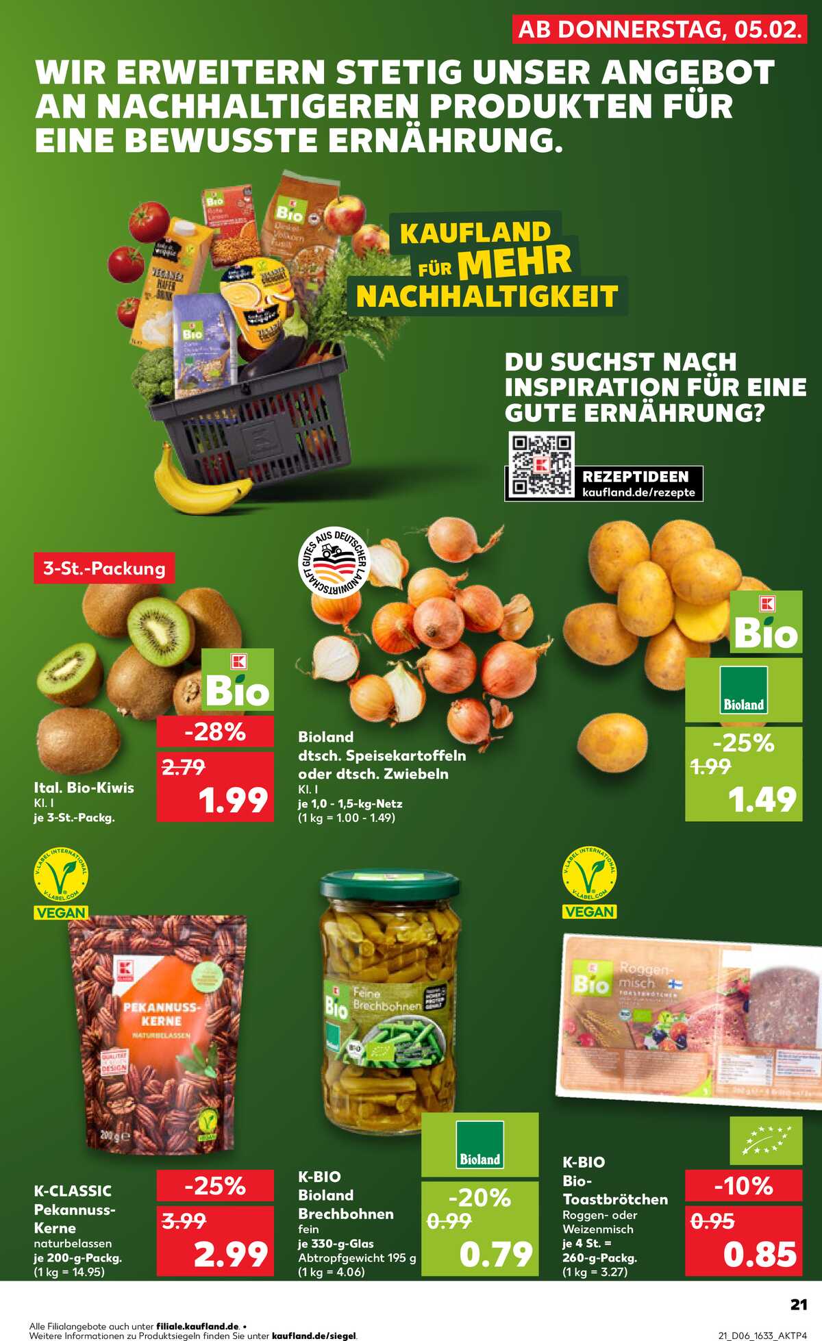 Leták Kaufland Německo 5.2.-11.2.2026 strana 21