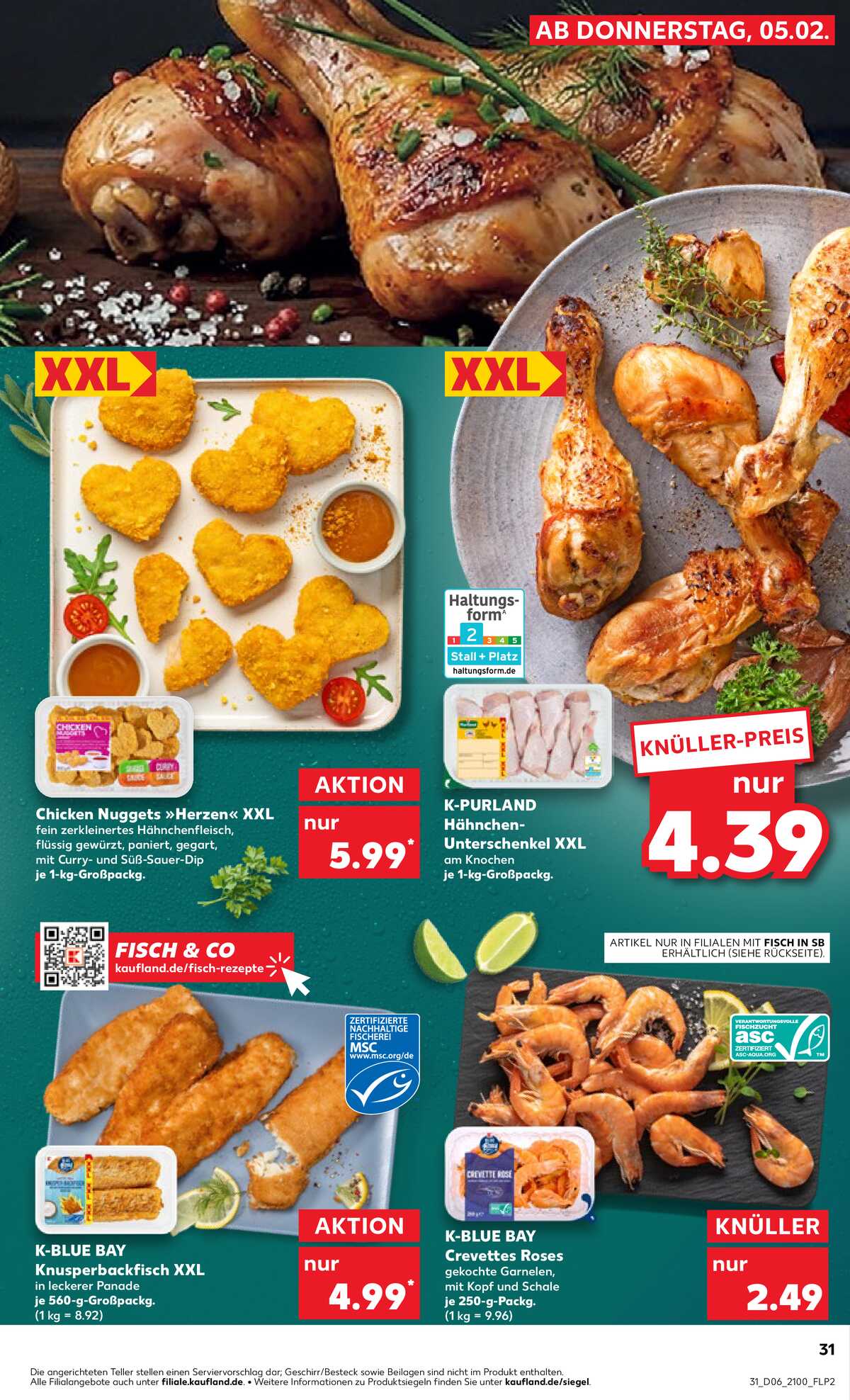 Leták Kaufland Německo 5.2.-11.2.2026 strana 31
