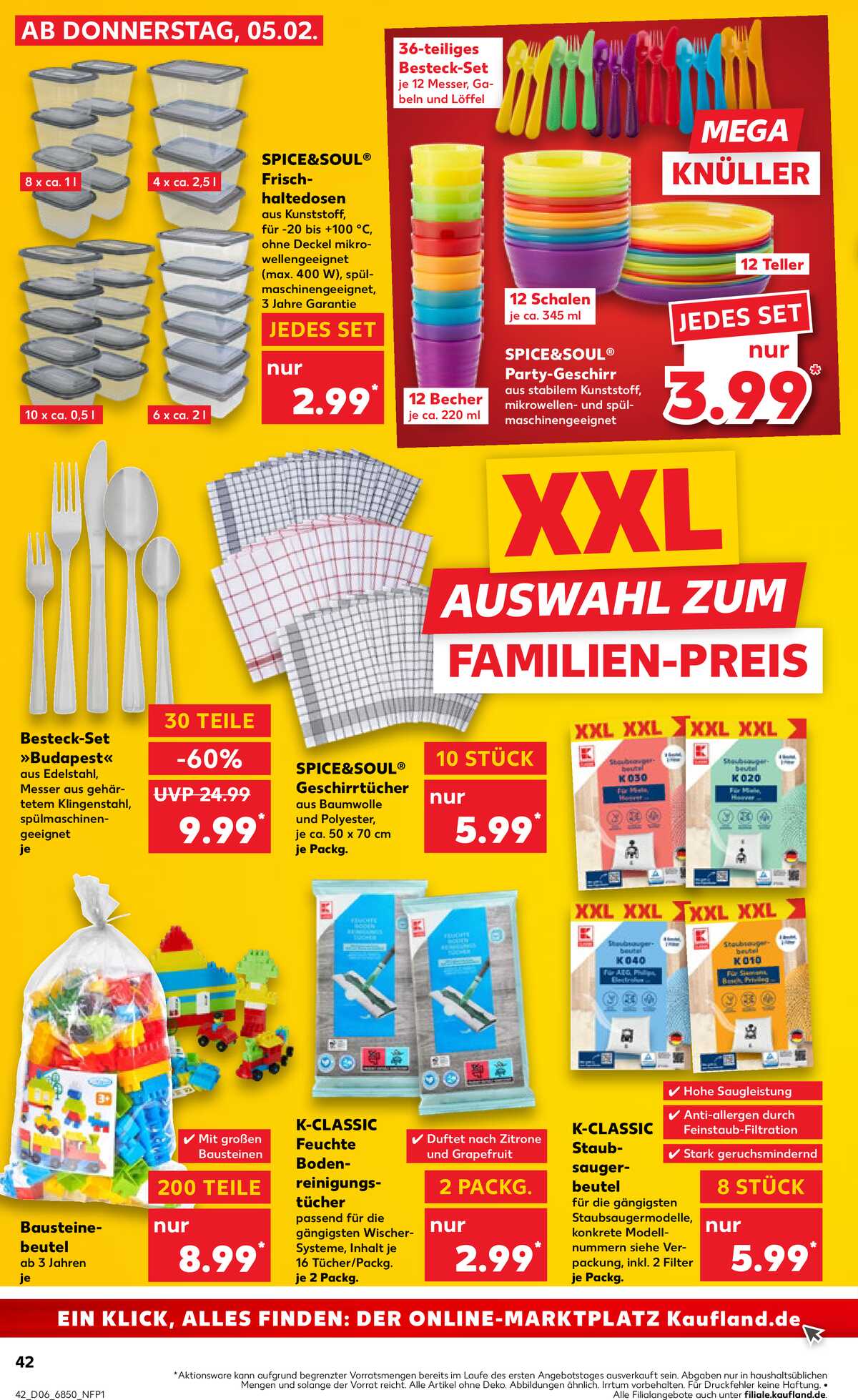 Leták Kaufland Německo 5.2.-11.2.2026 strana 42