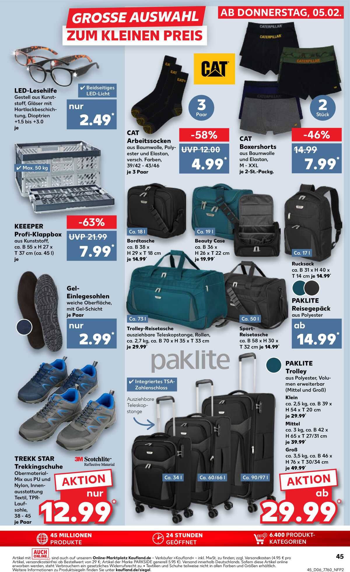 Leták Kaufland Německo 5.2.-11.2.2026 strana 45