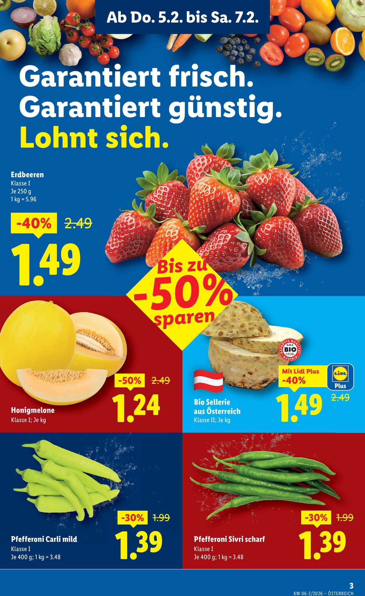 Leták Lidl Rakousko 5.2.-11.2.2026 strana 5