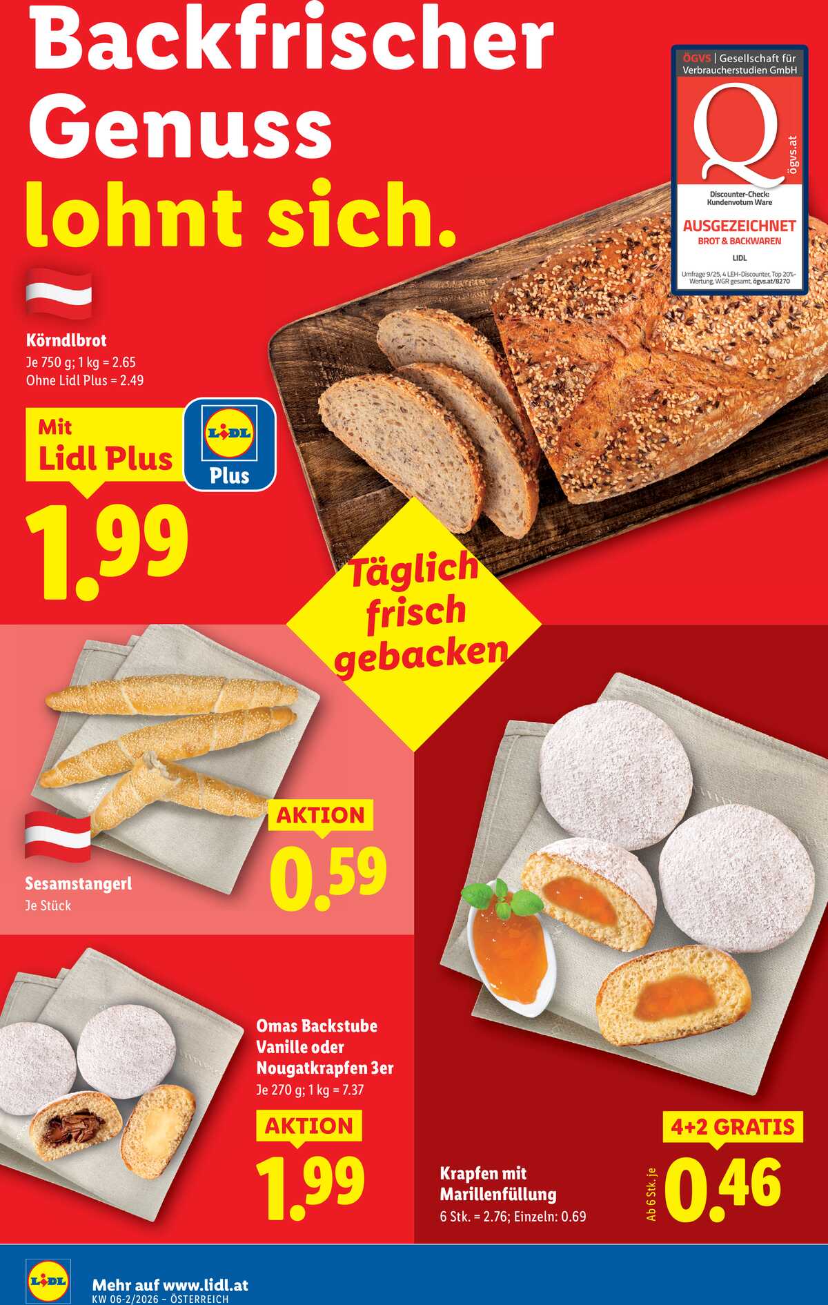 Leták Lidl Rakousko 5.2.-11.2.2026 strana 8