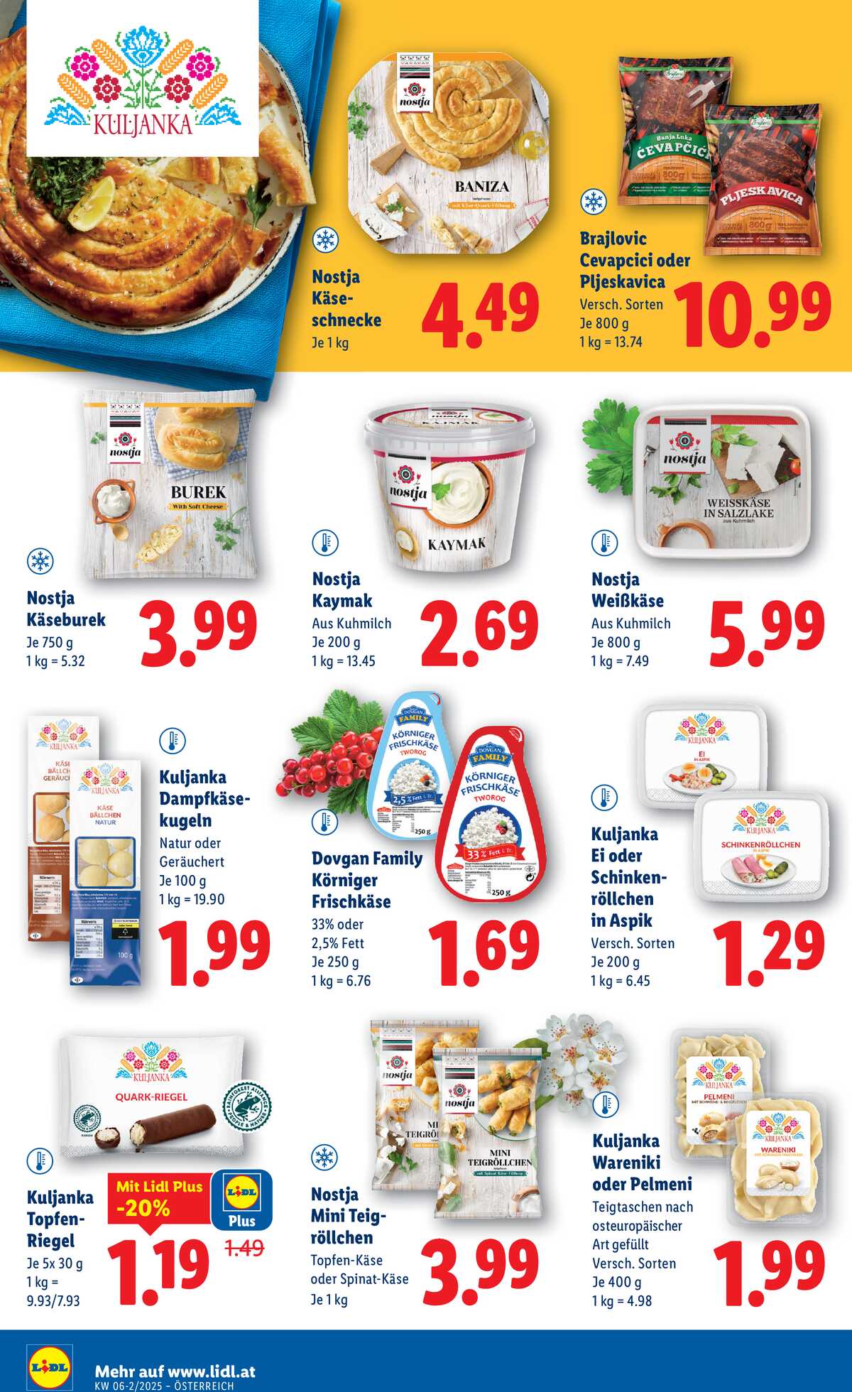 Leták Lidl Rakousko 5.2.-11.2.2026 strana 14