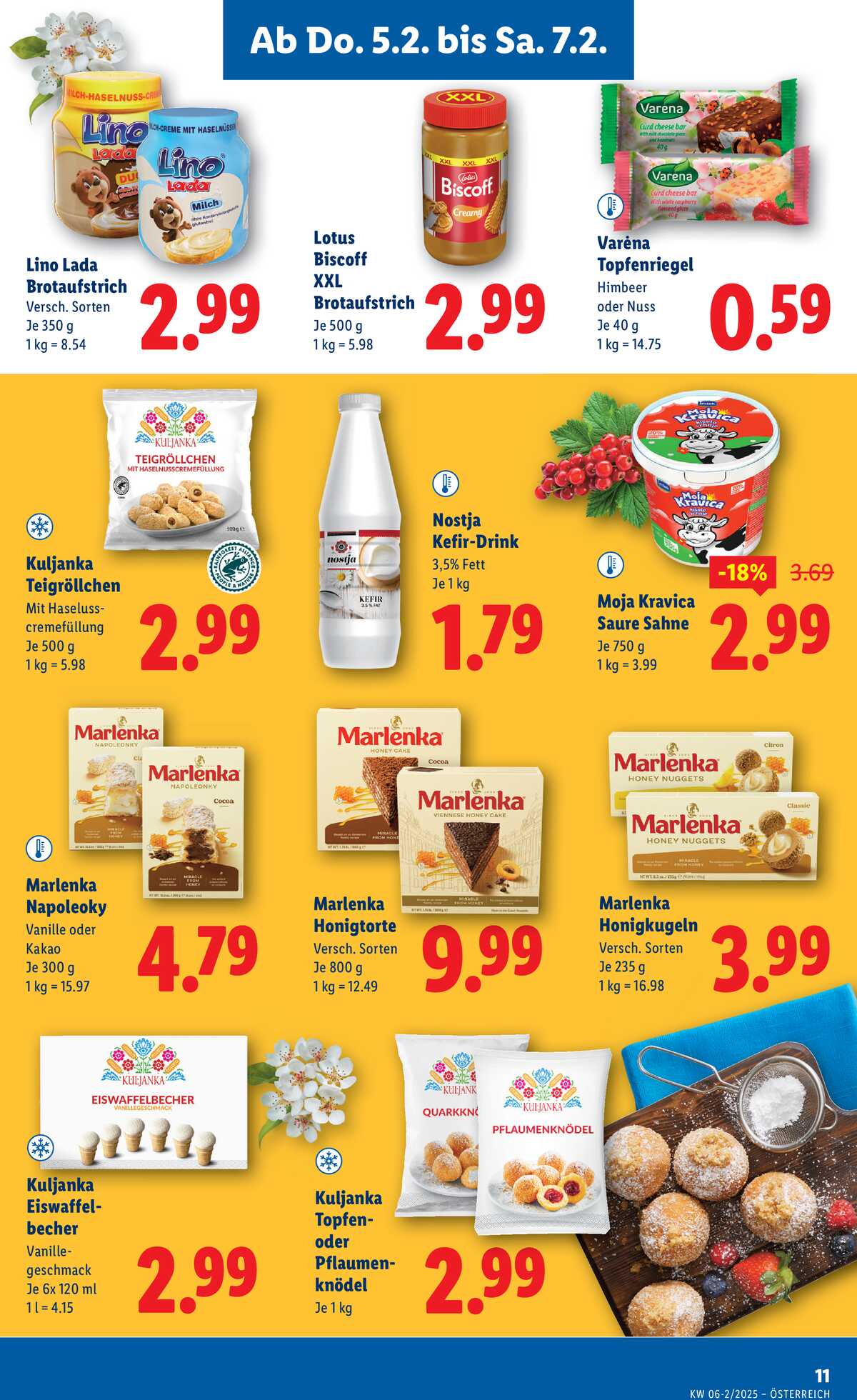 Leták Lidl Rakousko 5.2.-11.2.2026 strana 15