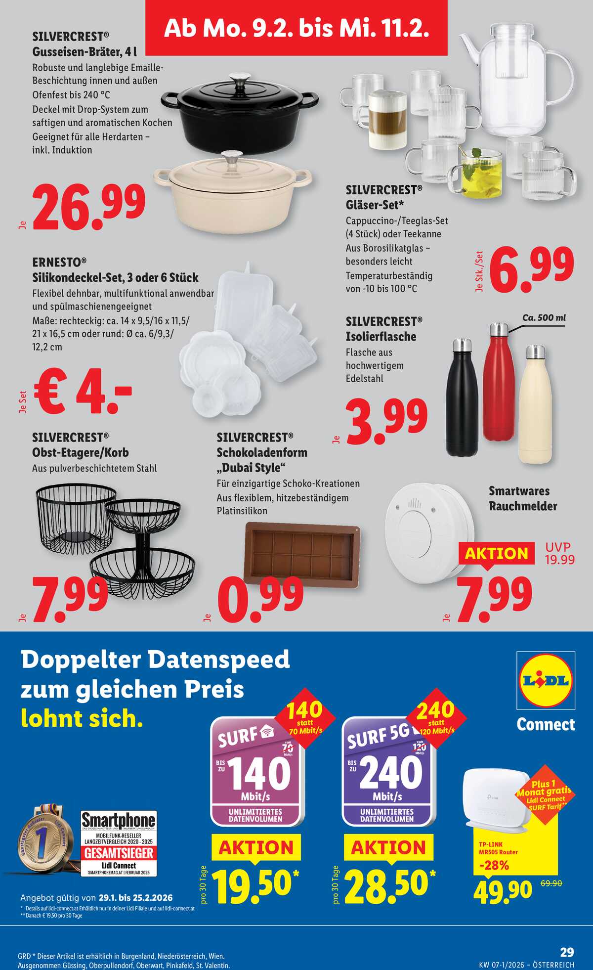 Leták Lidl Rakousko 5.2.-11.2.2026 strana 35