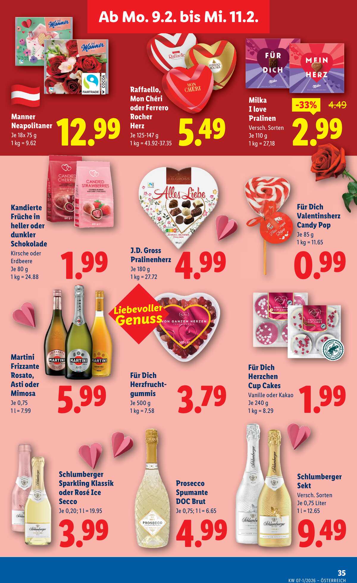 Leták Lidl Rakousko 5.2.-11.2.2026 strana 41