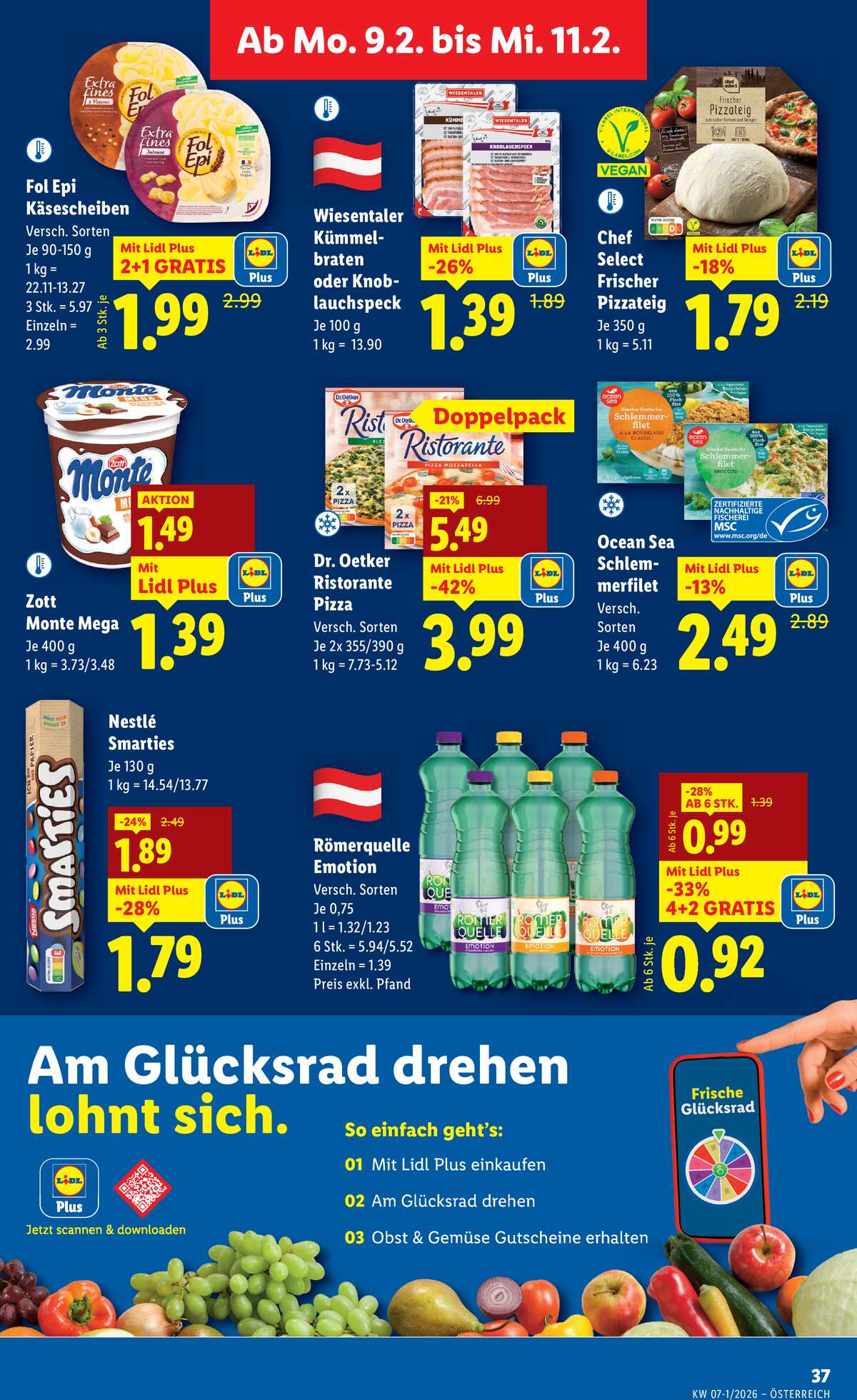 Leták Lidl Rakousko 5.2.-11.2.2026 strana 43