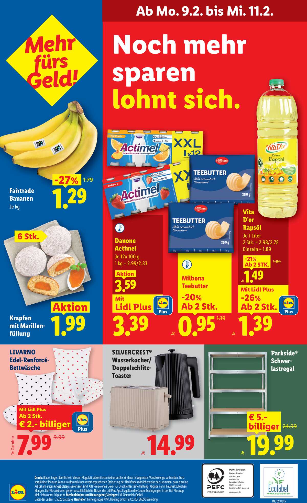 Leták Lidl Rakousko 5.2.-11.2.2026 strana 46