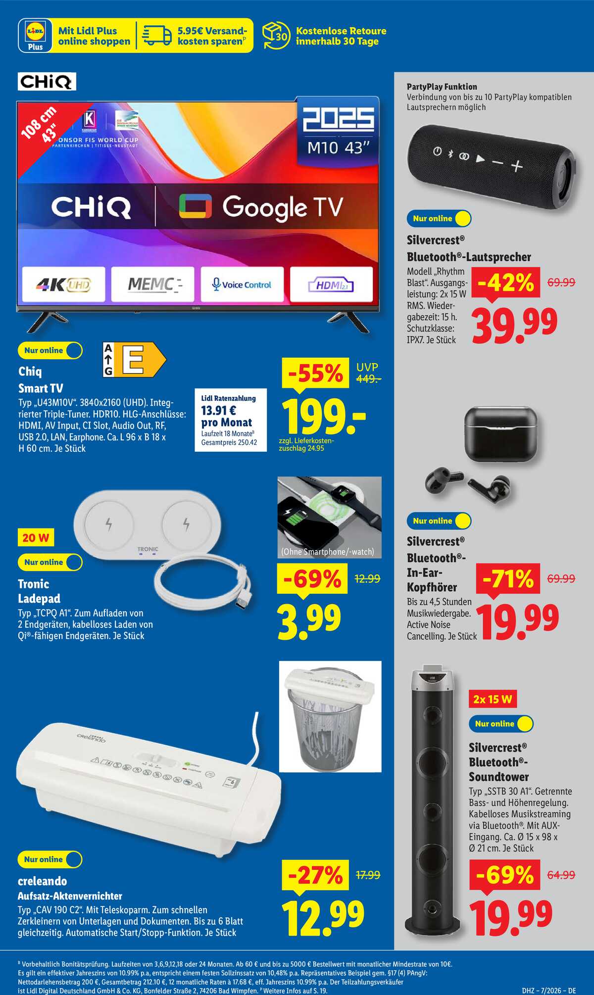 Leták Lidl Německo 9.2.-14.2.2026 strana 7