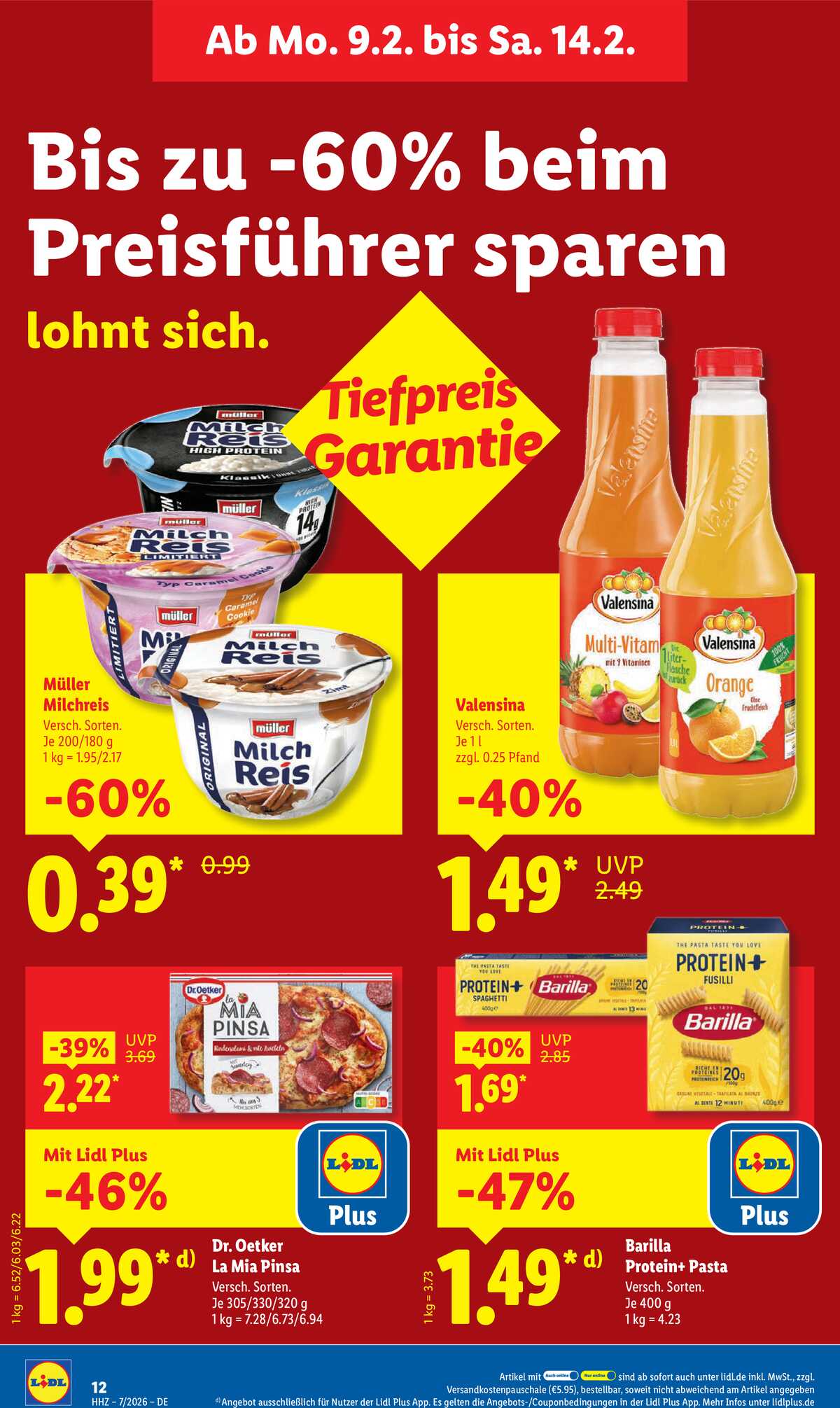 Leták Lidl Německo 9.2.-14.2.2026 strana 20