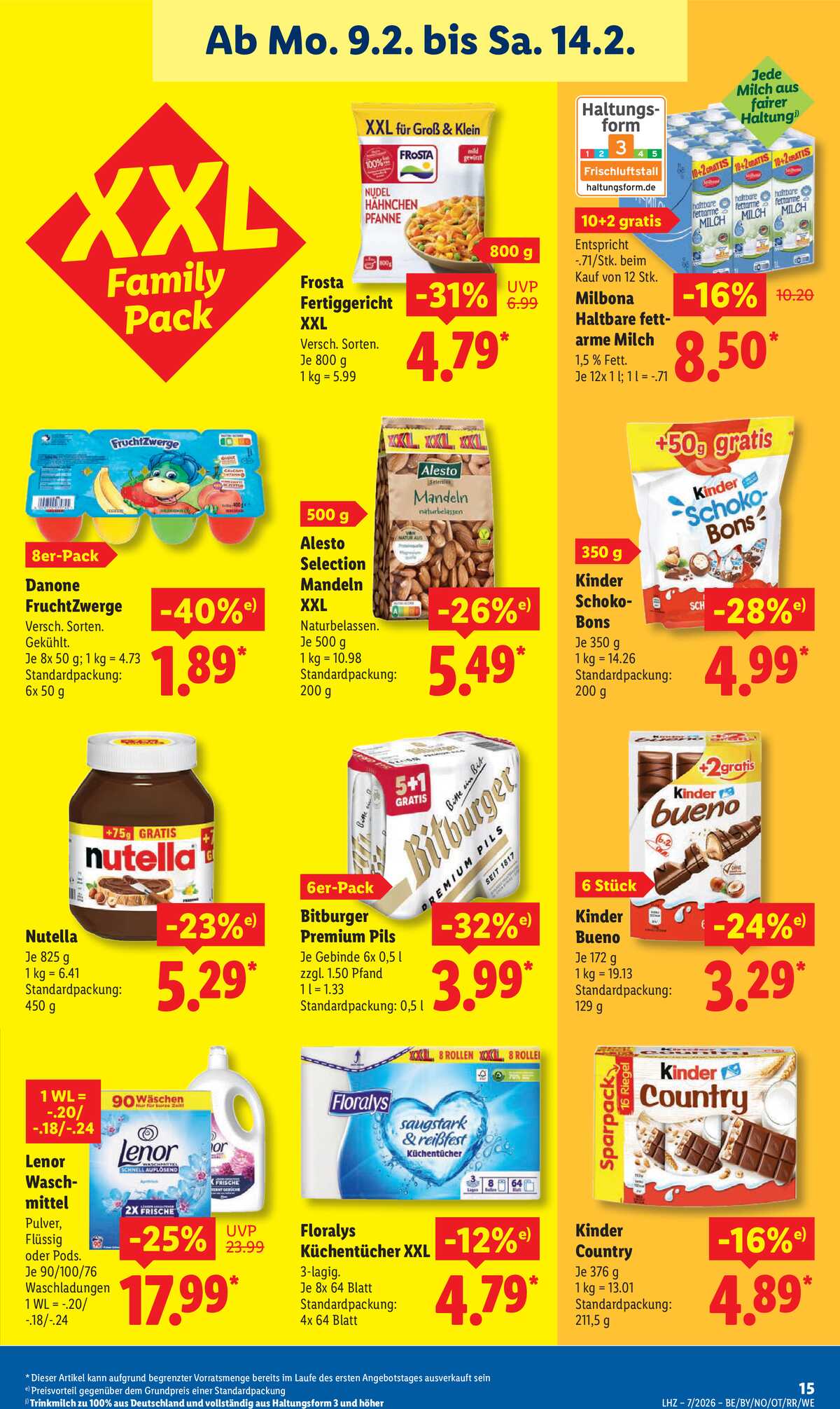 Leták Lidl Německo 9.2.-14.2.2026 strana 23