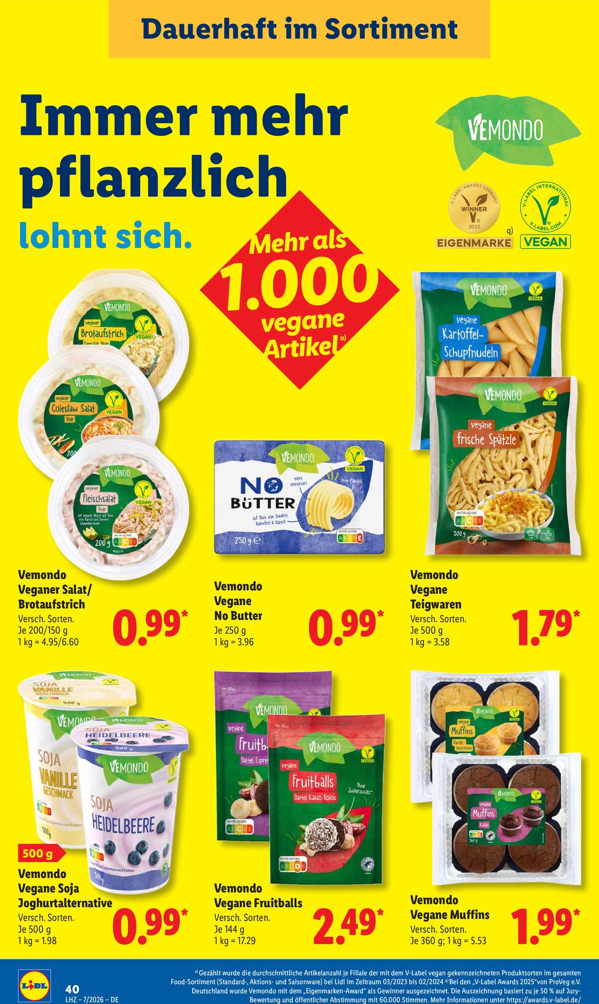 Leták Lidl Německo 9.2.-14.2.2026 strana 60