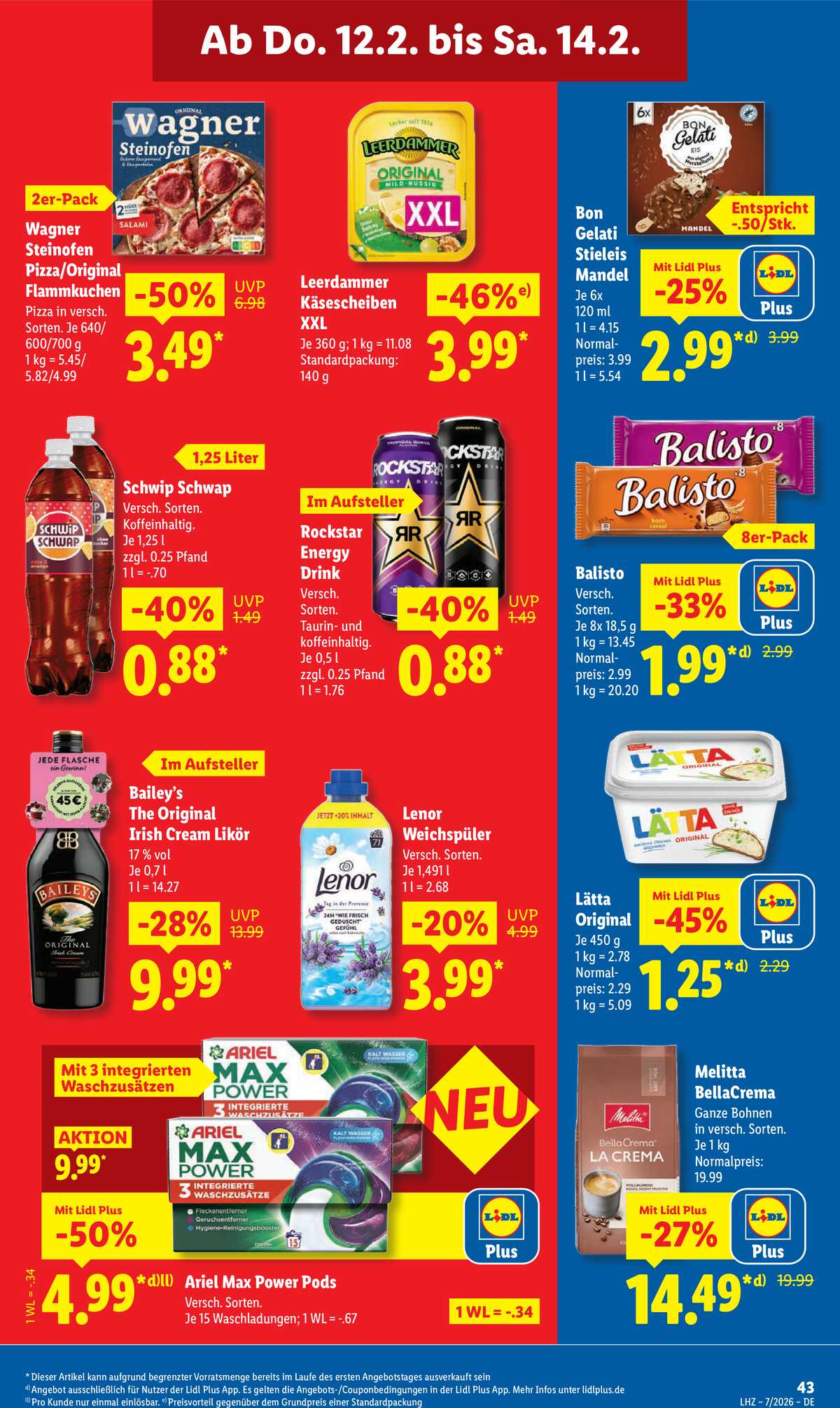 Leták Lidl Německo 9.2.-14.2.2026 strana 65