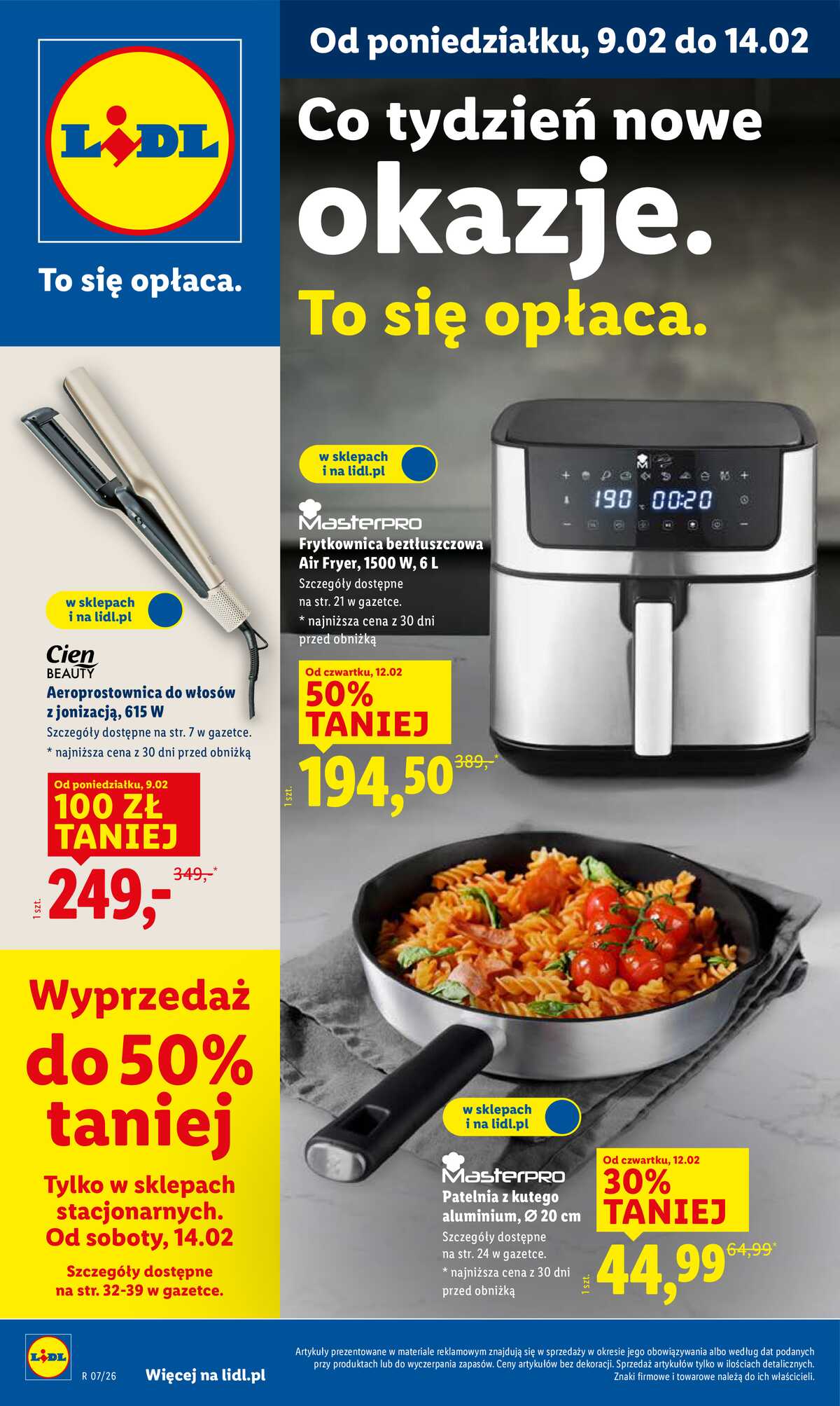 Katalog Lidl Polsko 9.2.-14.2.2026 strana 1