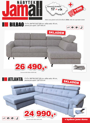 Jamall nábytek letáky