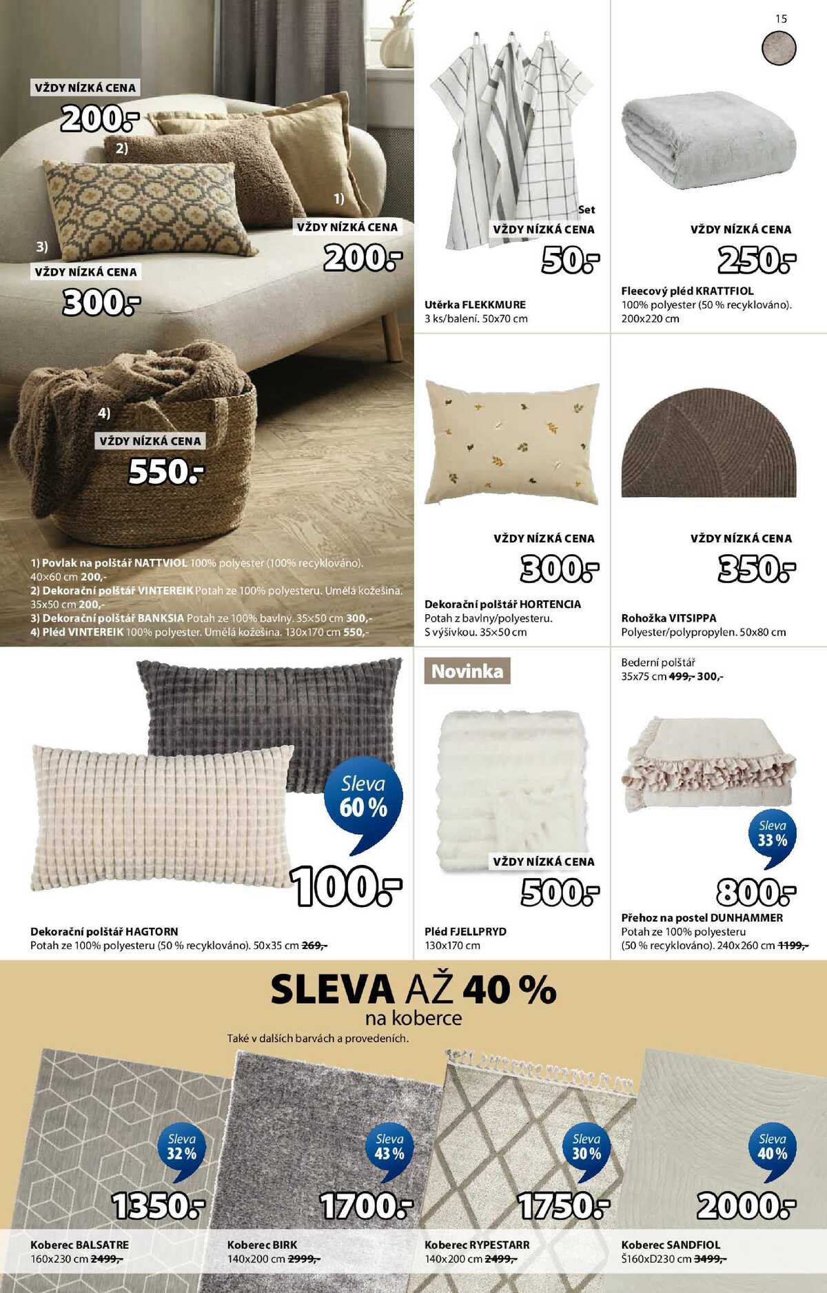 Jysk od 4.2. do 10.3.2026 strana 15