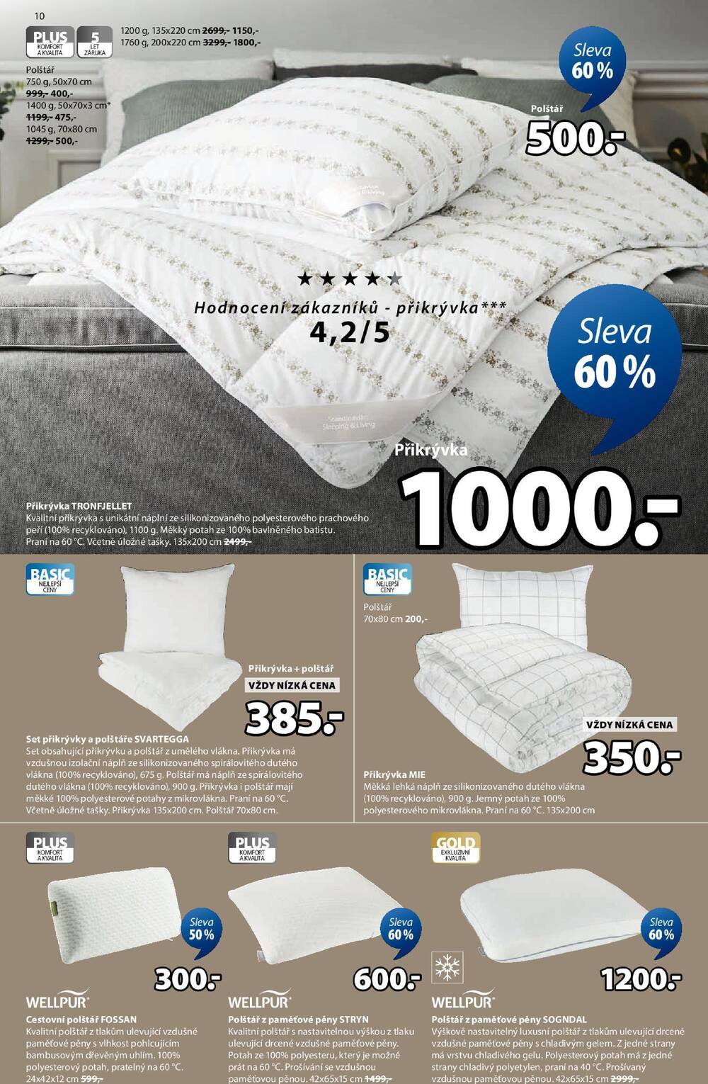 Leták Jysk - Jysk od 4.2. do 10.3.2026 - strana 10 Leták Jysk - Jysk od 4.2. do 10.3.2026 - strana 10