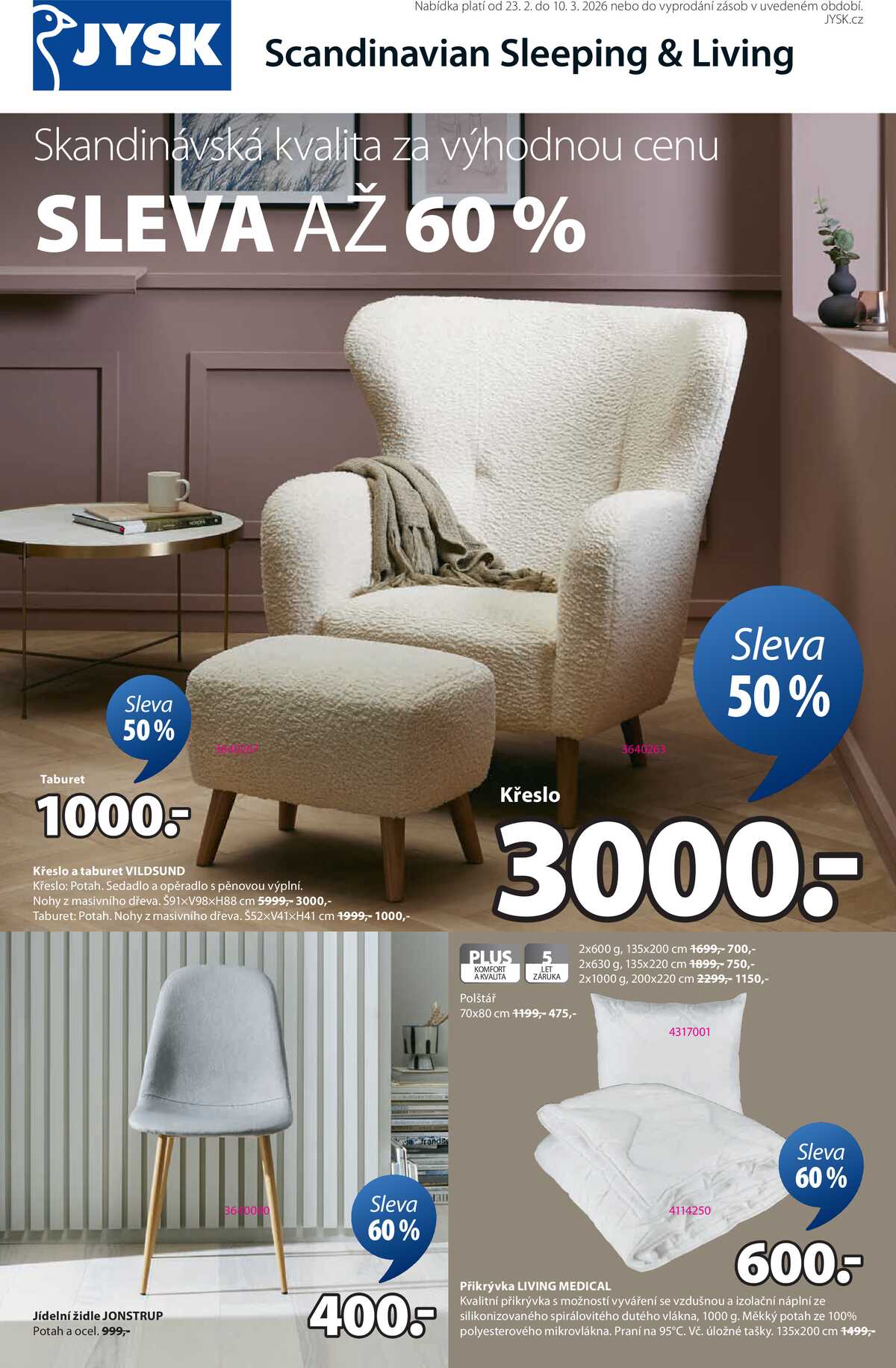 Jysk od 10.2. do 23.2.2026 strana 1