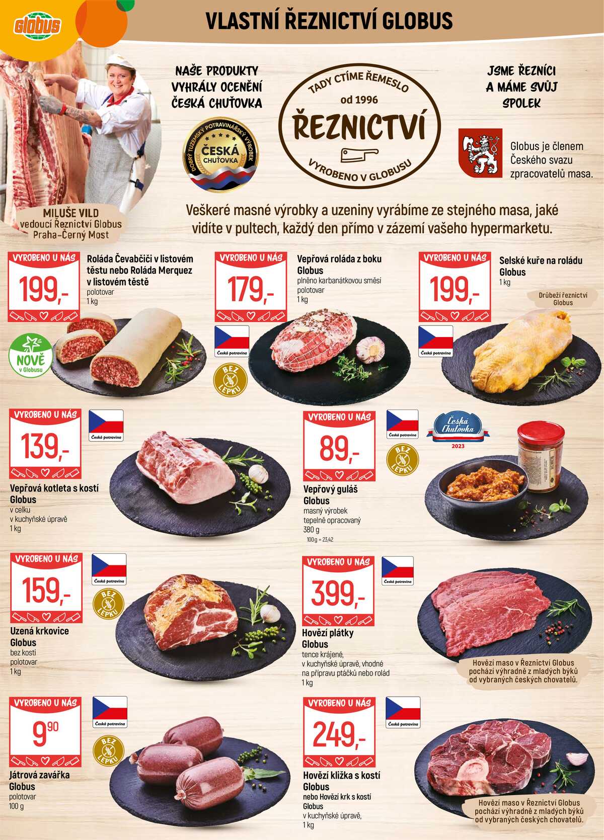 Akční leták Globus 4.2. - 10.2.2026 - Globus Praha - Centrum Černý Most strana 5