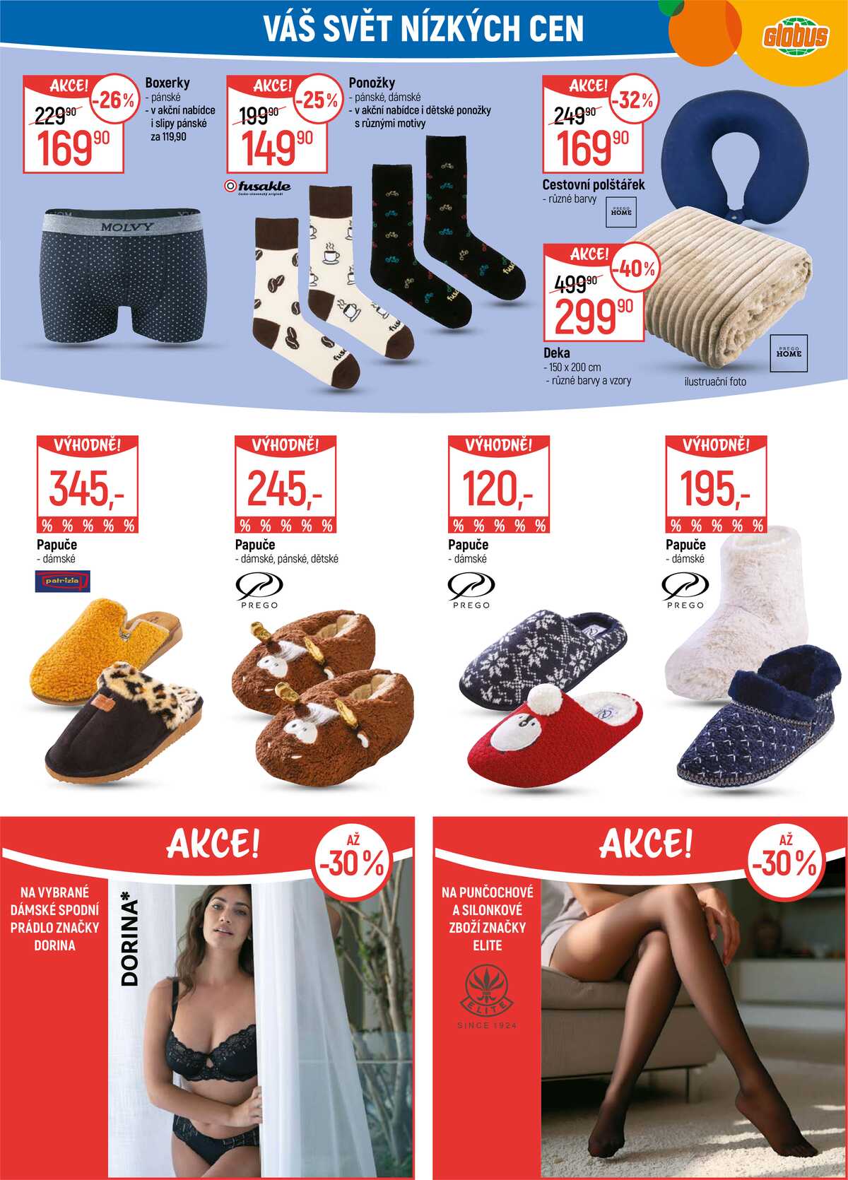 Akční leták Globus 4.2. - 10.2.2026 - Globus Praha - Centrum Černý Most strana 29