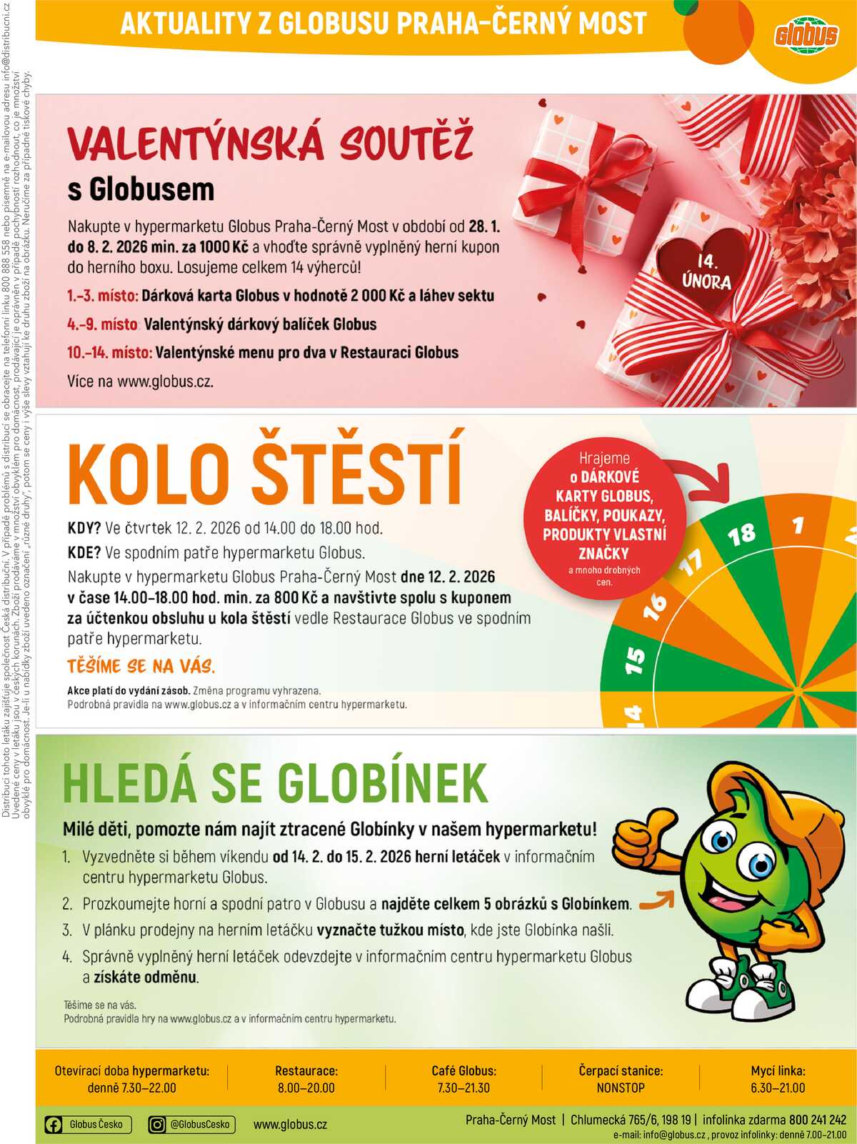 Akční leták Globus 4.2. - 10.2.2026 - Globus Praha - Centrum Černý Most strana 33