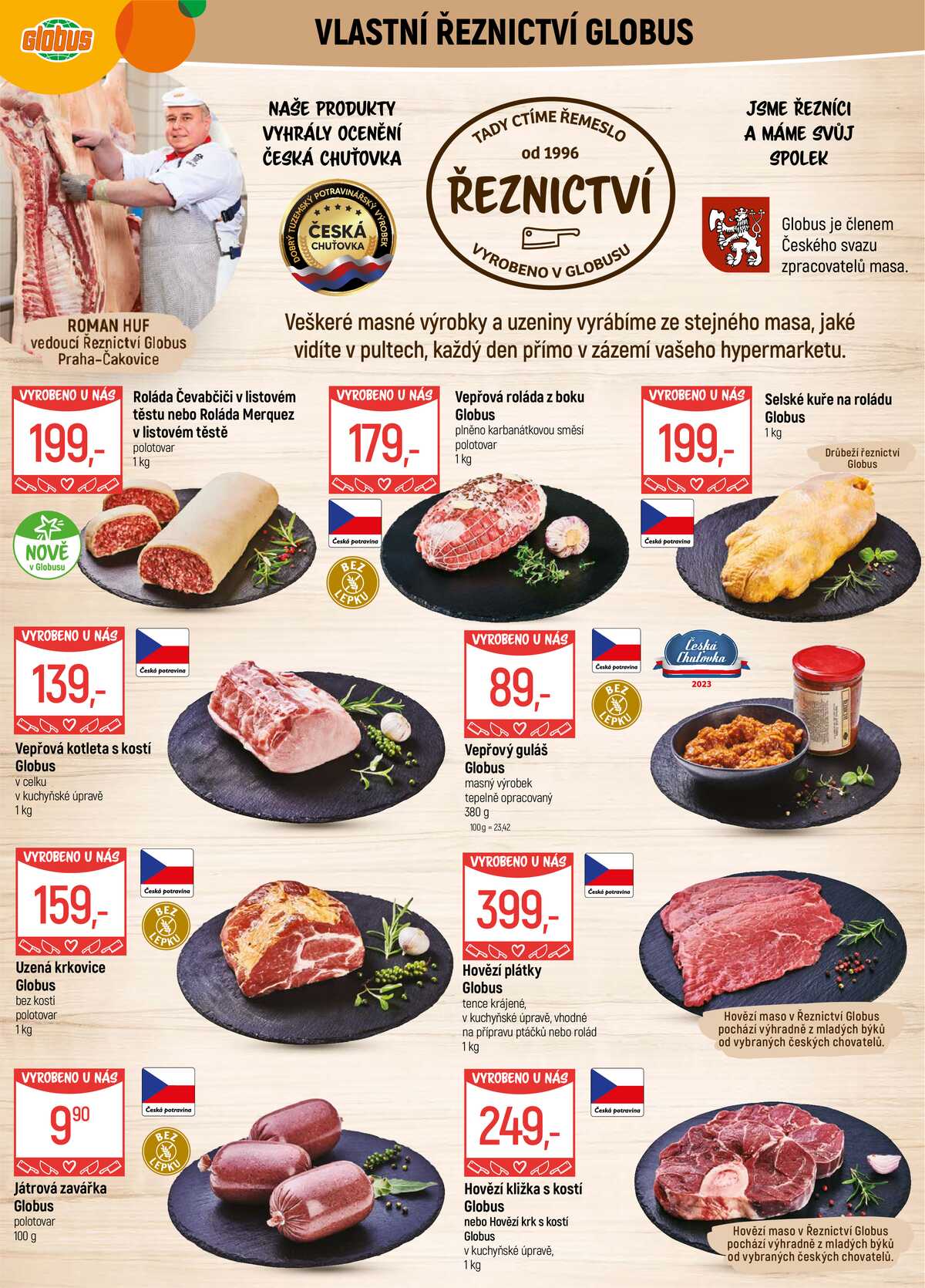 Akční leták Globus 4.2. - 10.2.2026 - Globus Praha - Čakovice strana 5