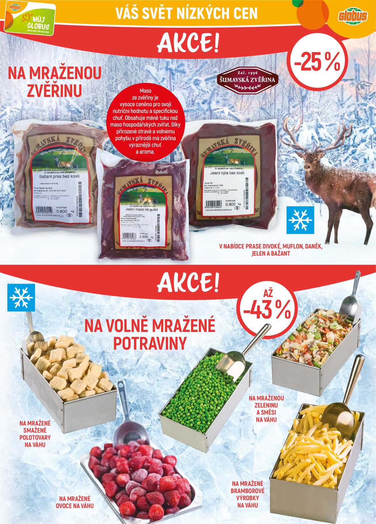Akční leták Globus 4.2. - 10.2.2026 - Globus Praha - Čakovice strana 22