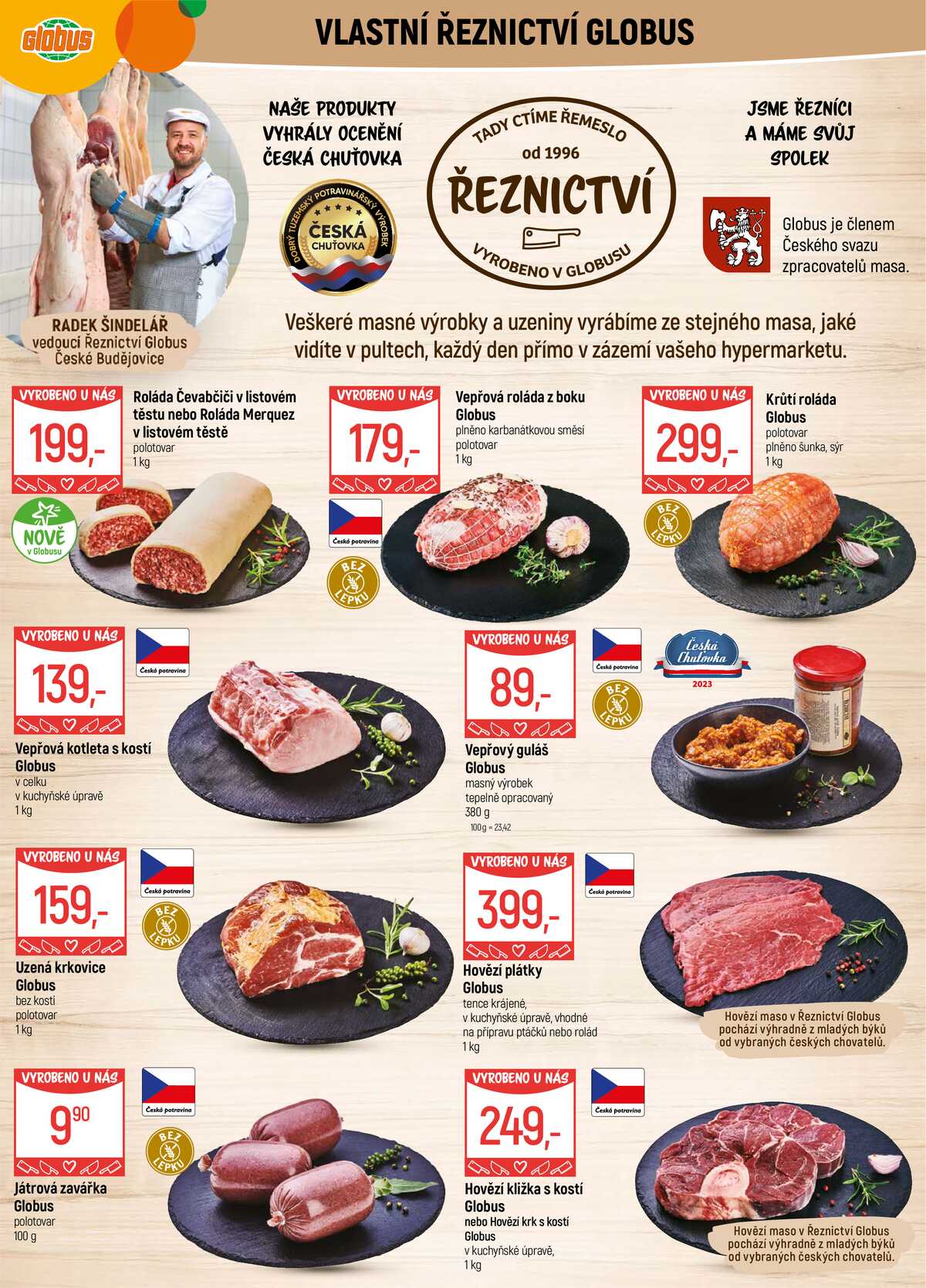 Akční leták Globus 4.2. - 10.2.2026 - Globus České Budějovice strana 5