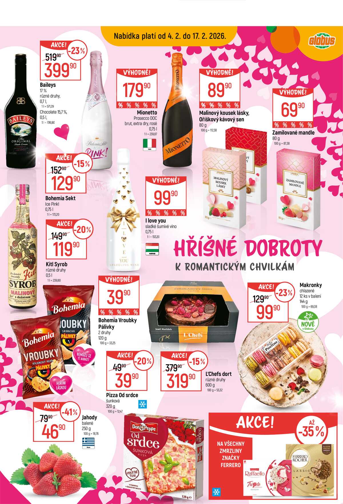 Akční leták Globus 4.2. - 10.2.2026 - Globus Havířov strana 13