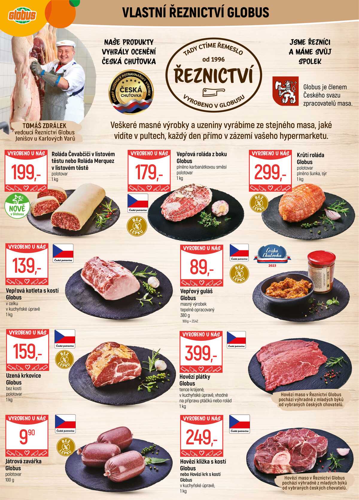 Akční leták Globus 4.2. - 10.2.2026 - Globus Jenišov u Karlových Varů strana 5