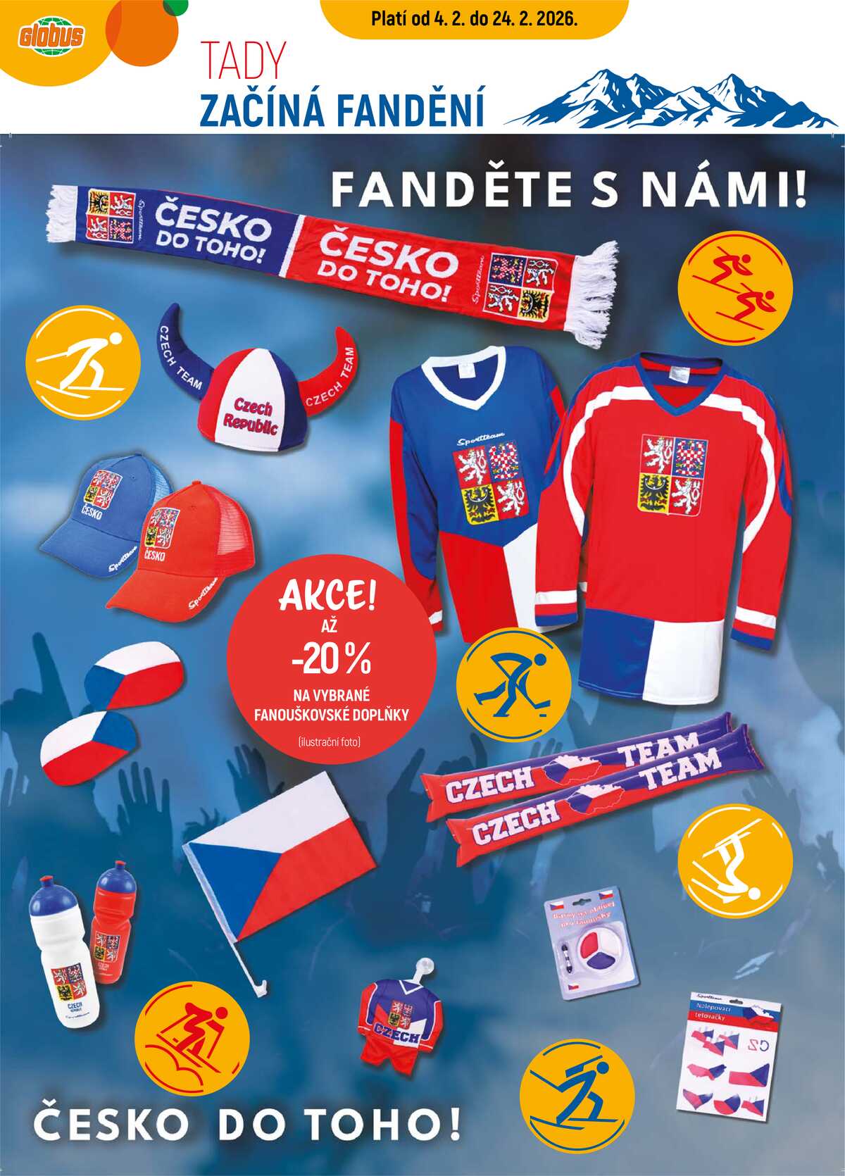 Akční leták Globus 4.2. - 10.2.2026 - Globus Jenišov u Karlových Varů strana 16