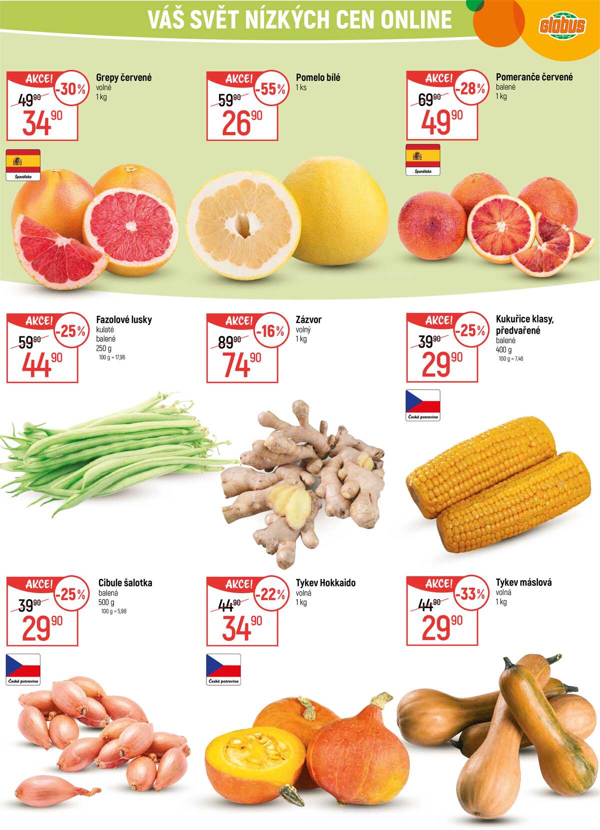 Akční leták Globus 4.2. - 10.2.2026 - Globus Jenišov u Karlových Varů strana 3