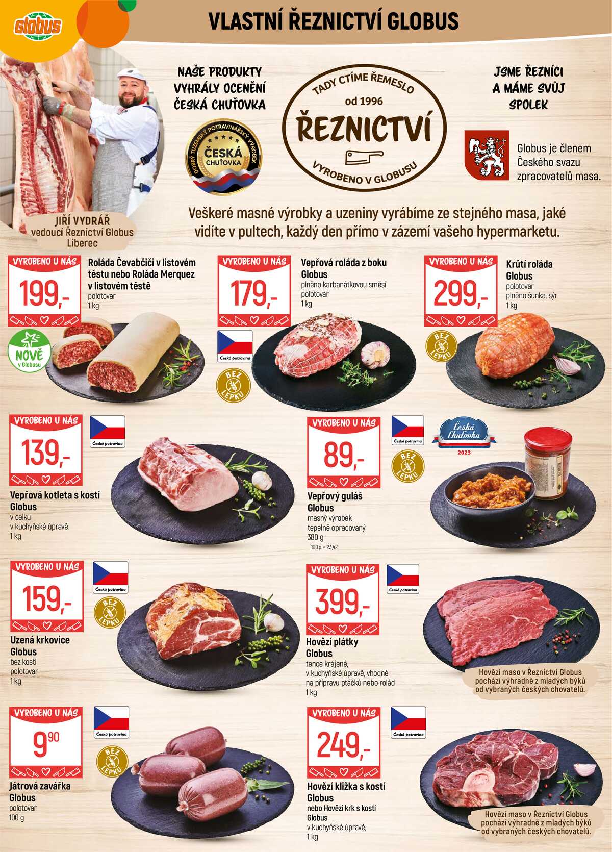 Akční leták Globus 4.2. - 10.2.2026 - Globus Liberec strana 5