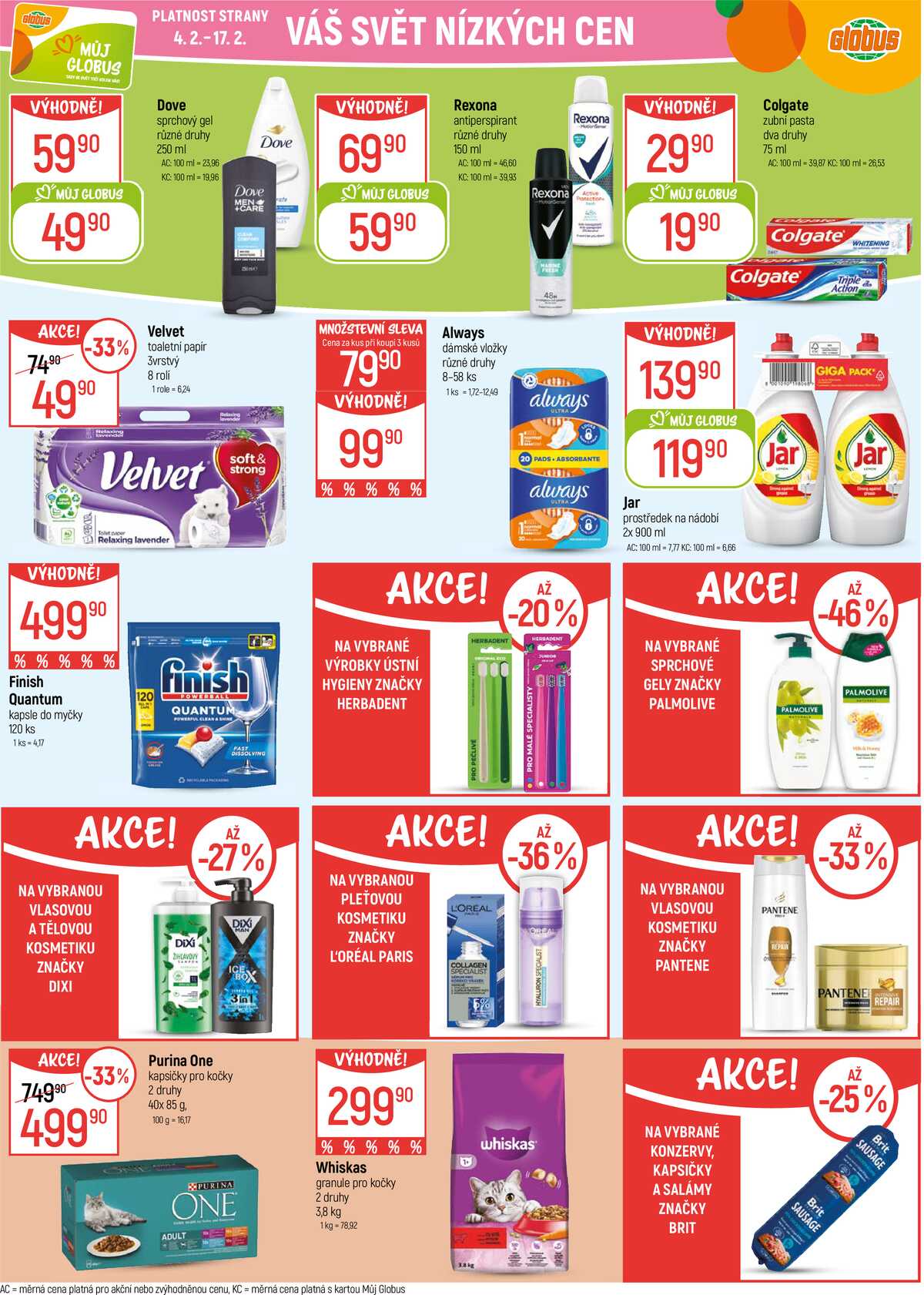 Akční leták Globus 4.2. - 10.2.2026 - Globus Liberec strana 27