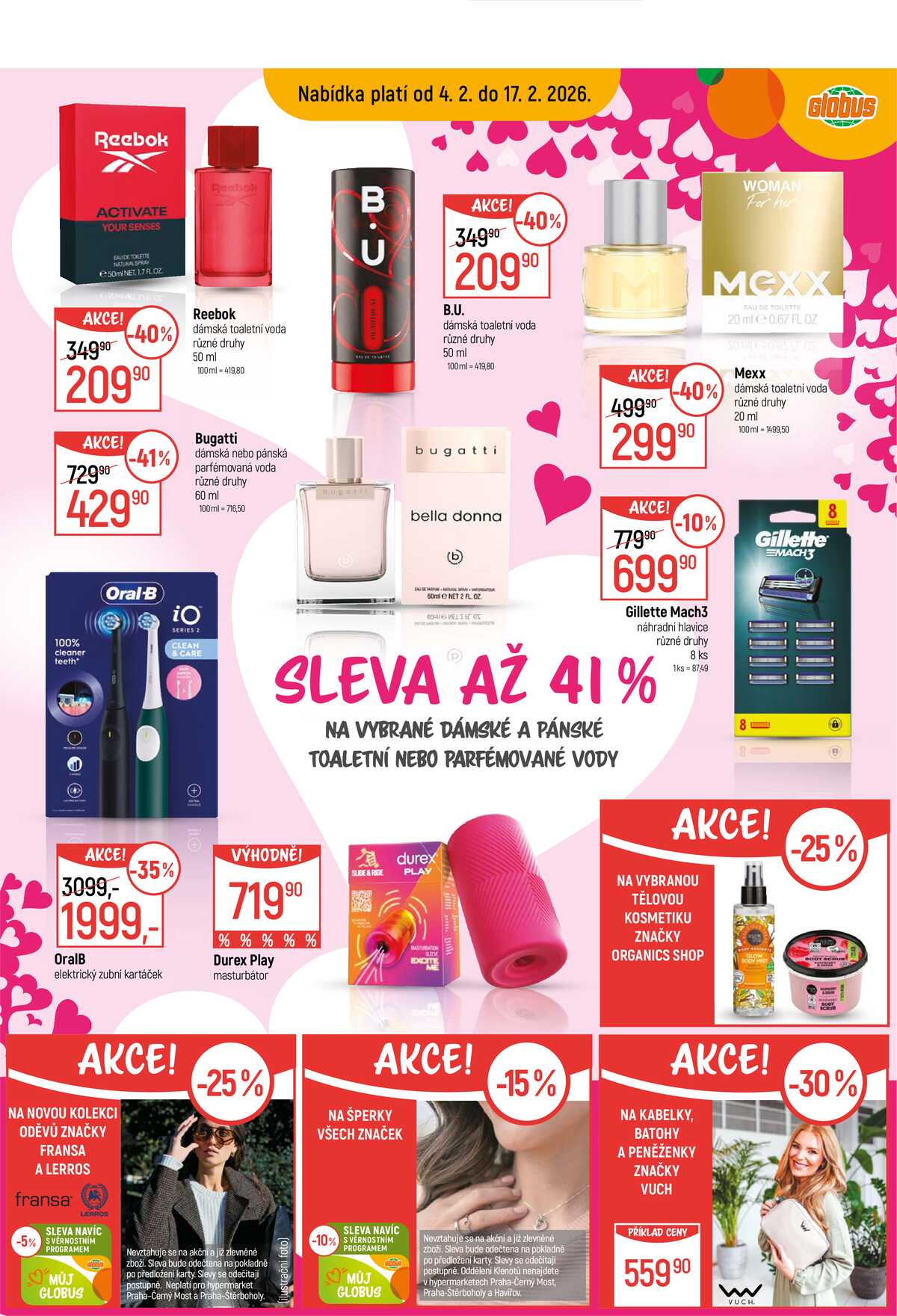 Akční leták Globus 4.2. - 17.2.2026 - Globus Olomouc strana 4