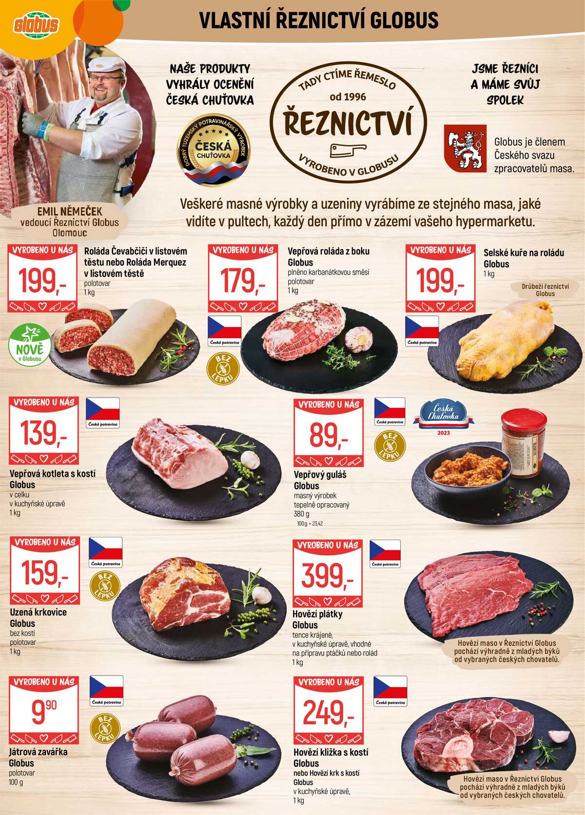 Akční leták Globus 4.2. - 10.2.2026 - Globus Olomouc strana 5