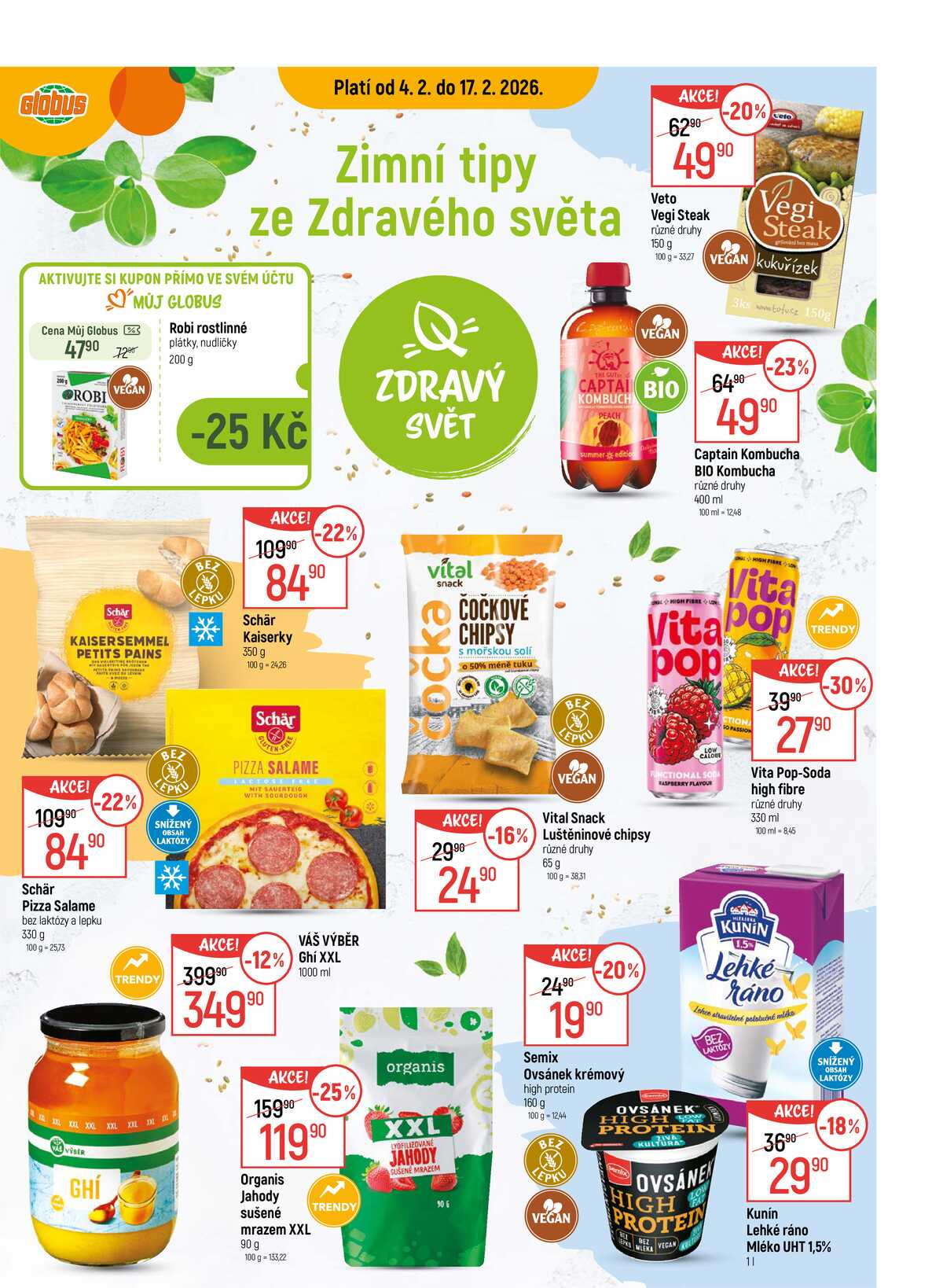 Akční leták Globus 4.2. - 10.2.2026 - Globus Olomouc strana 19