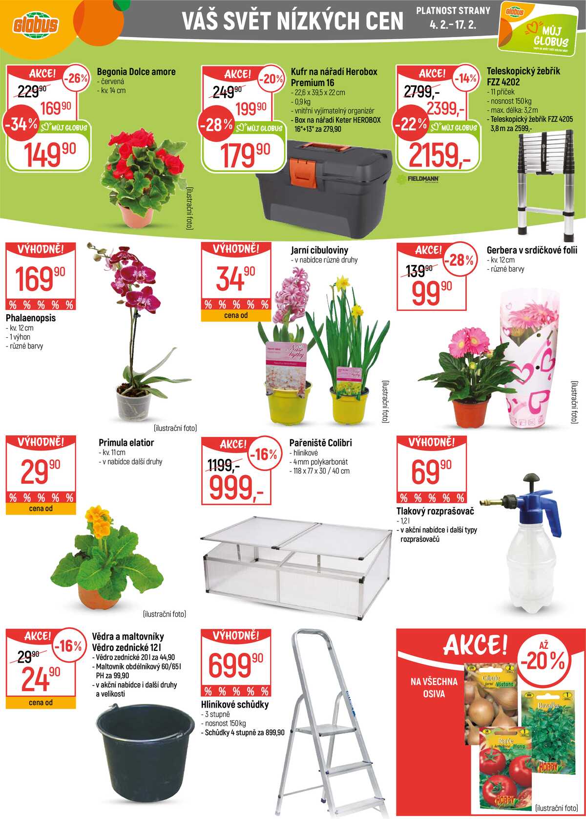 Akční leták Globus 4.2. - 10.2.2026 - Globus Ostrava strana 32