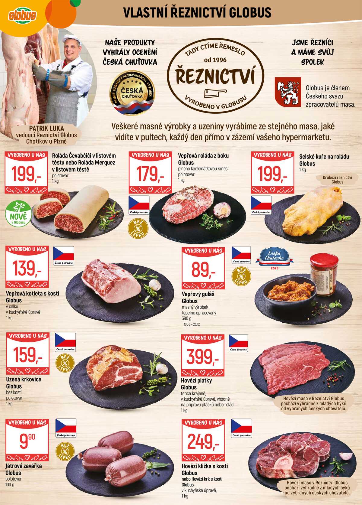 Akční leták Globus 4.2. - 10.2.2026 - Globus Chotíkov u Plzně strana 9