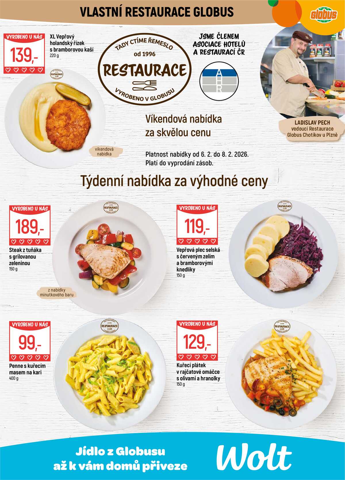 Akční leták Globus 4.2. - 10.2.2026 - Globus Chotíkov u Plzně strana 12