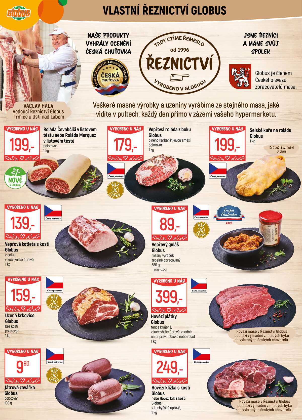 Akční leták Globus 4.2. - 10.2.2026 - Globus Trmice u Ústí nad Labem strana 5