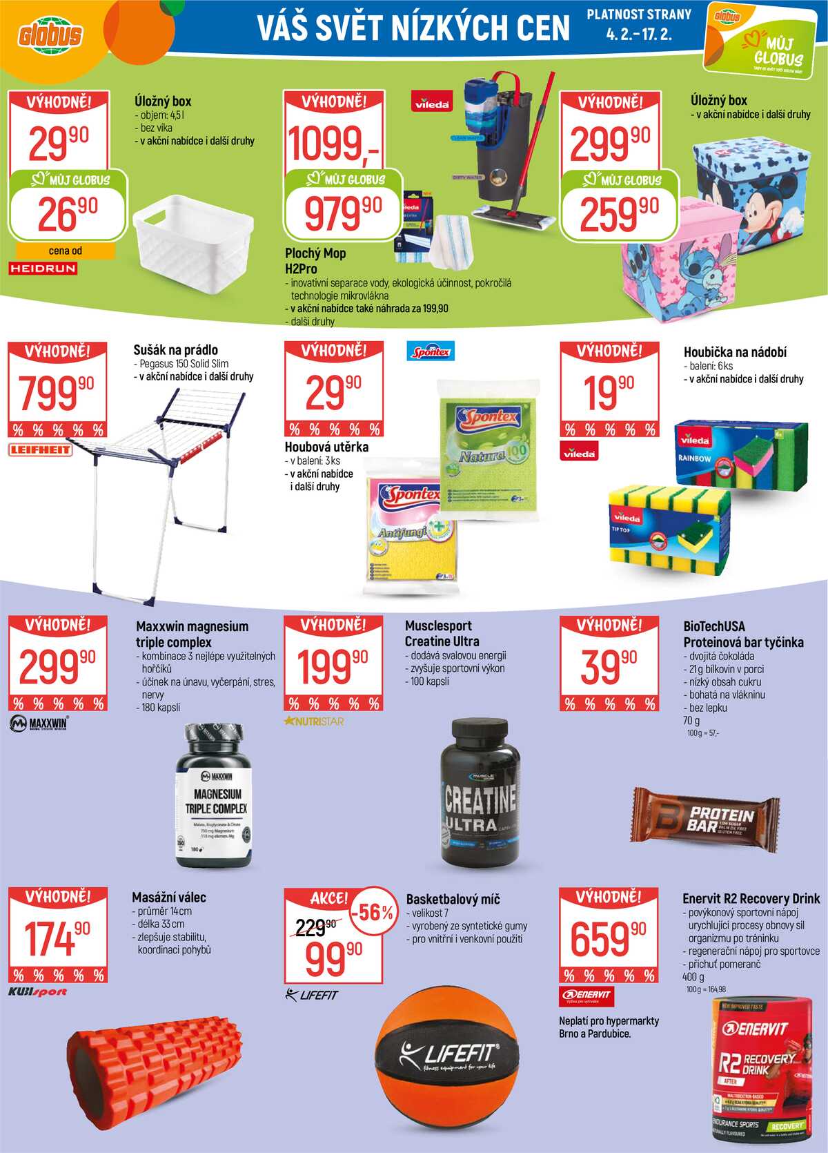 Akční leták Globus 4.2. - 10.2.2026 - Globus Trmice u Ústí nad Labem strana 30