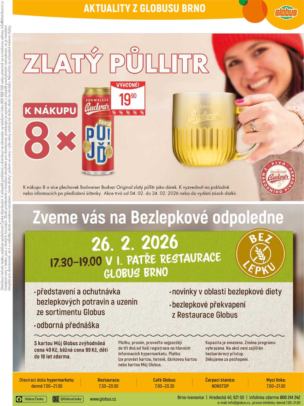 Akční leták Globus 4.2. - 10.2.2026 - Globus Brno Ivanovice strana 33