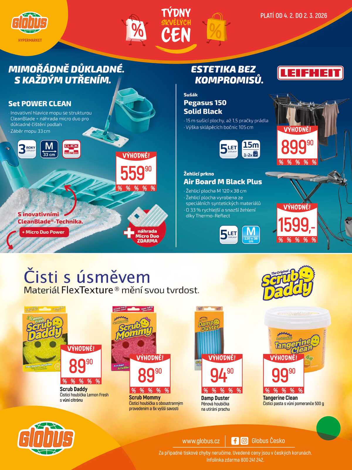 Akční leták Globus 4.2. - 2.3.2026 - Globus Praha - Štěrboholy strana 28