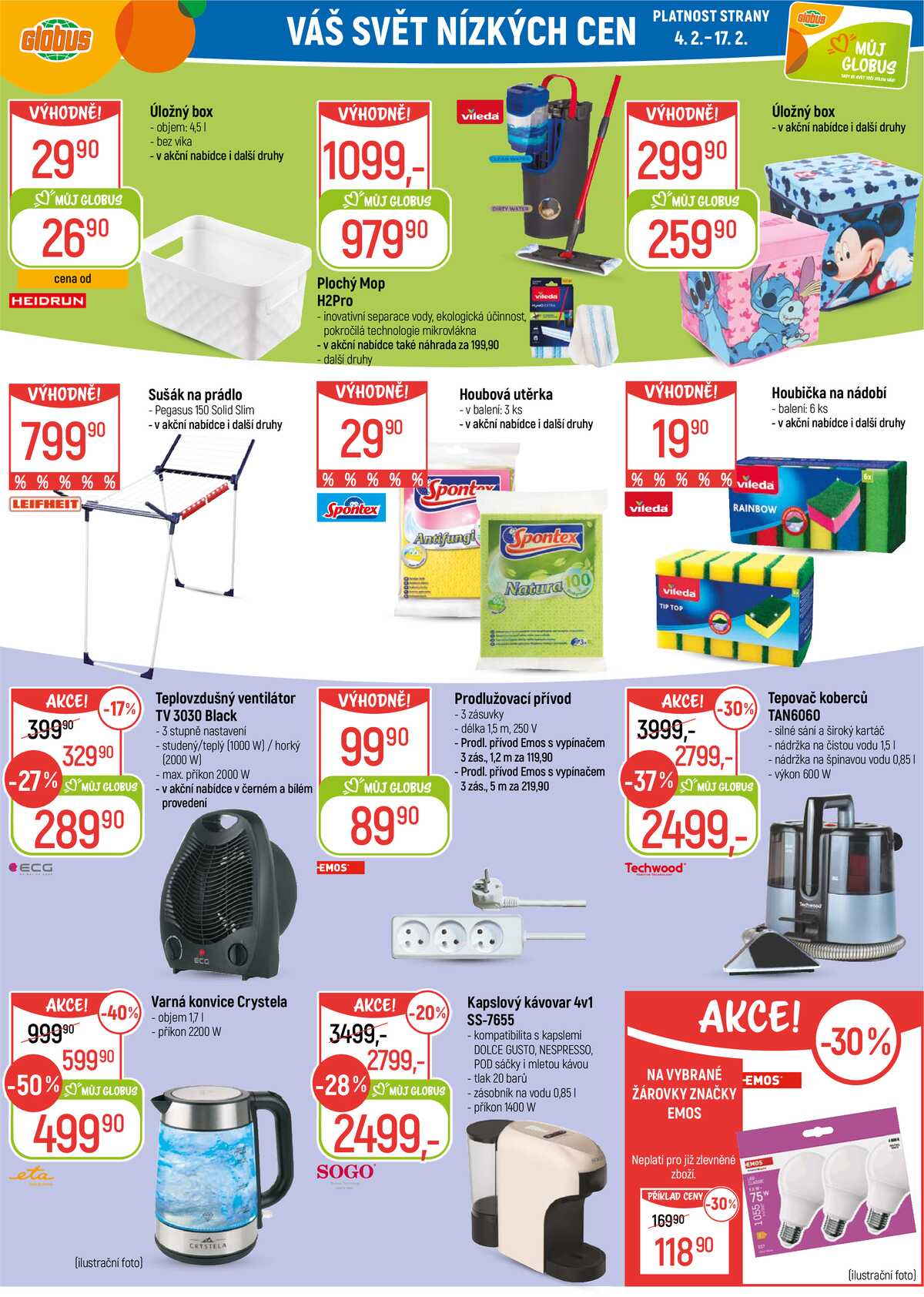 Akční leták Globus 4.2. - 10.2.2026 - Globus Praha - Štěrboholy strana 26