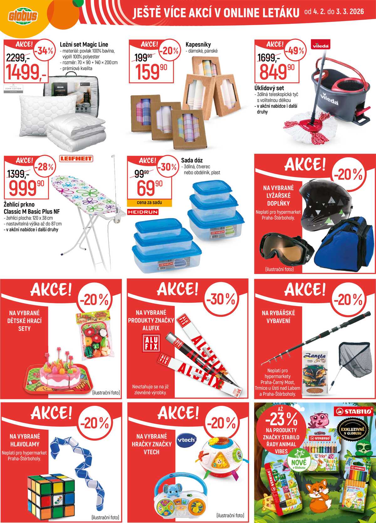 Akční leták Globus 4.2. - 10.2.2026 - Globus Praha - Štěrboholy strana 33