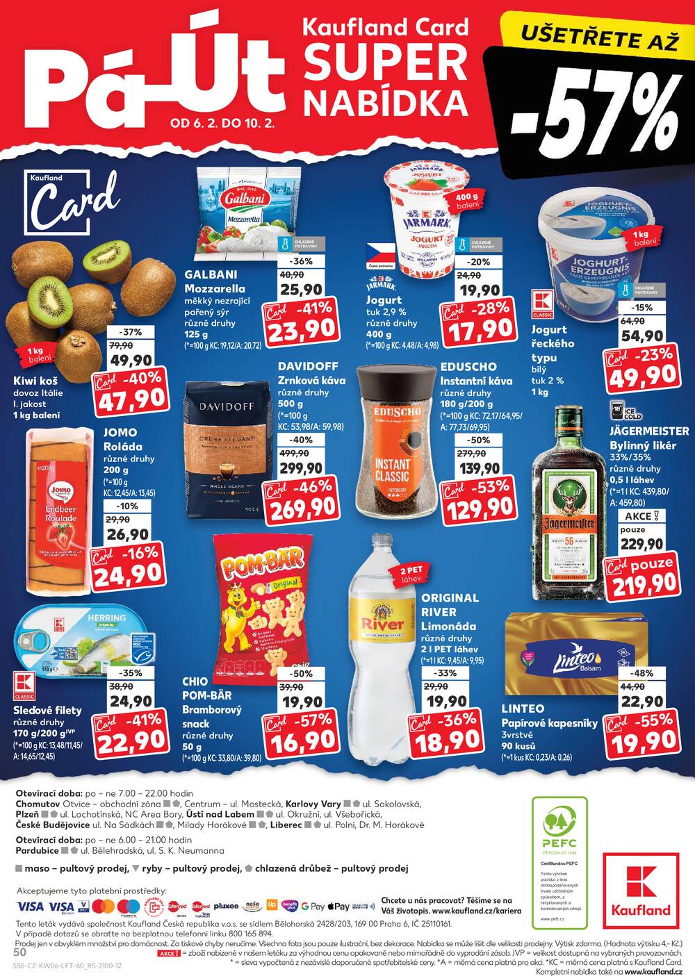 Kaufland 4.2. - 10.2. - Kaufland - Chomutov - centrum