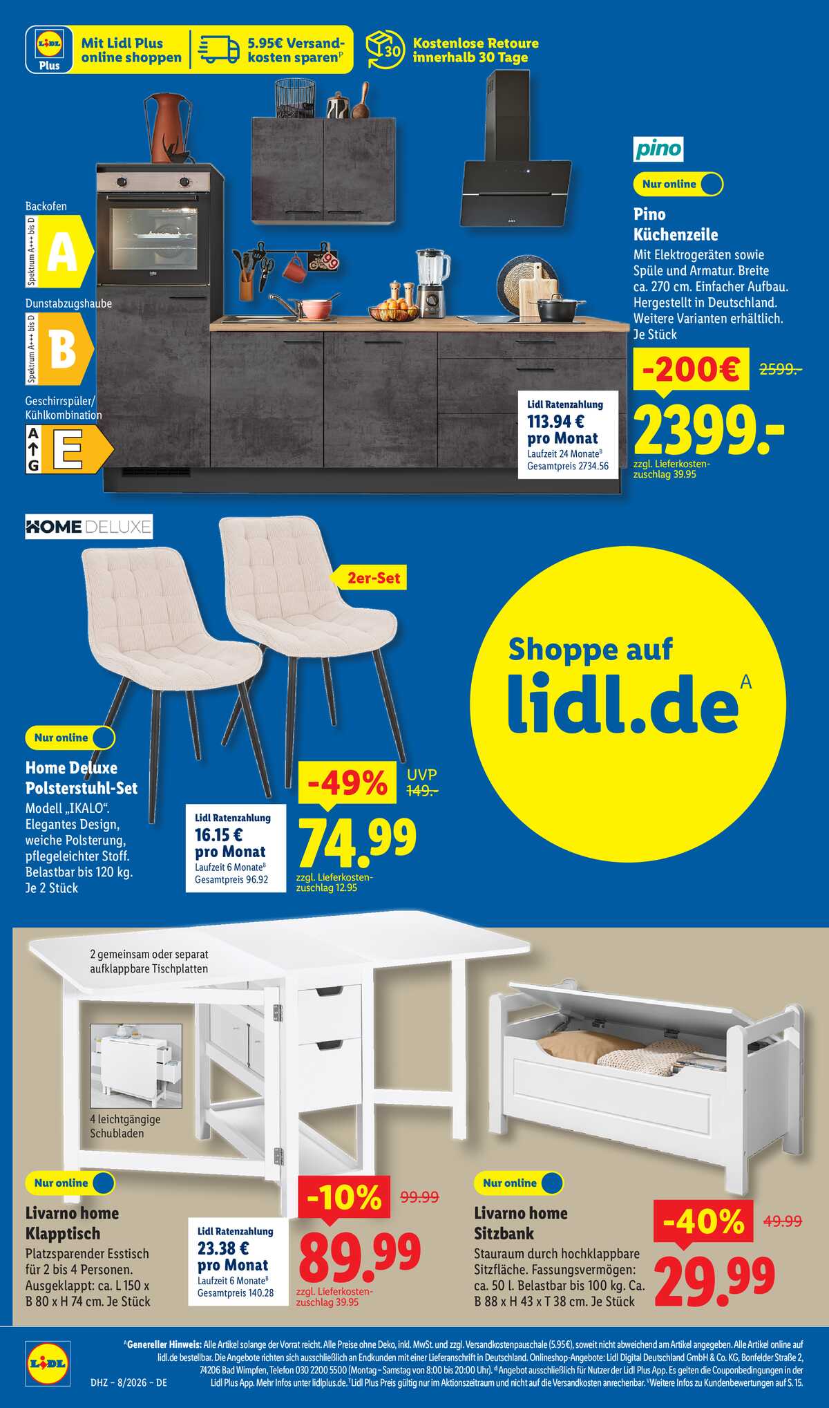 Leták Lidl Německo 16.2.-21.2.2026 strana 4