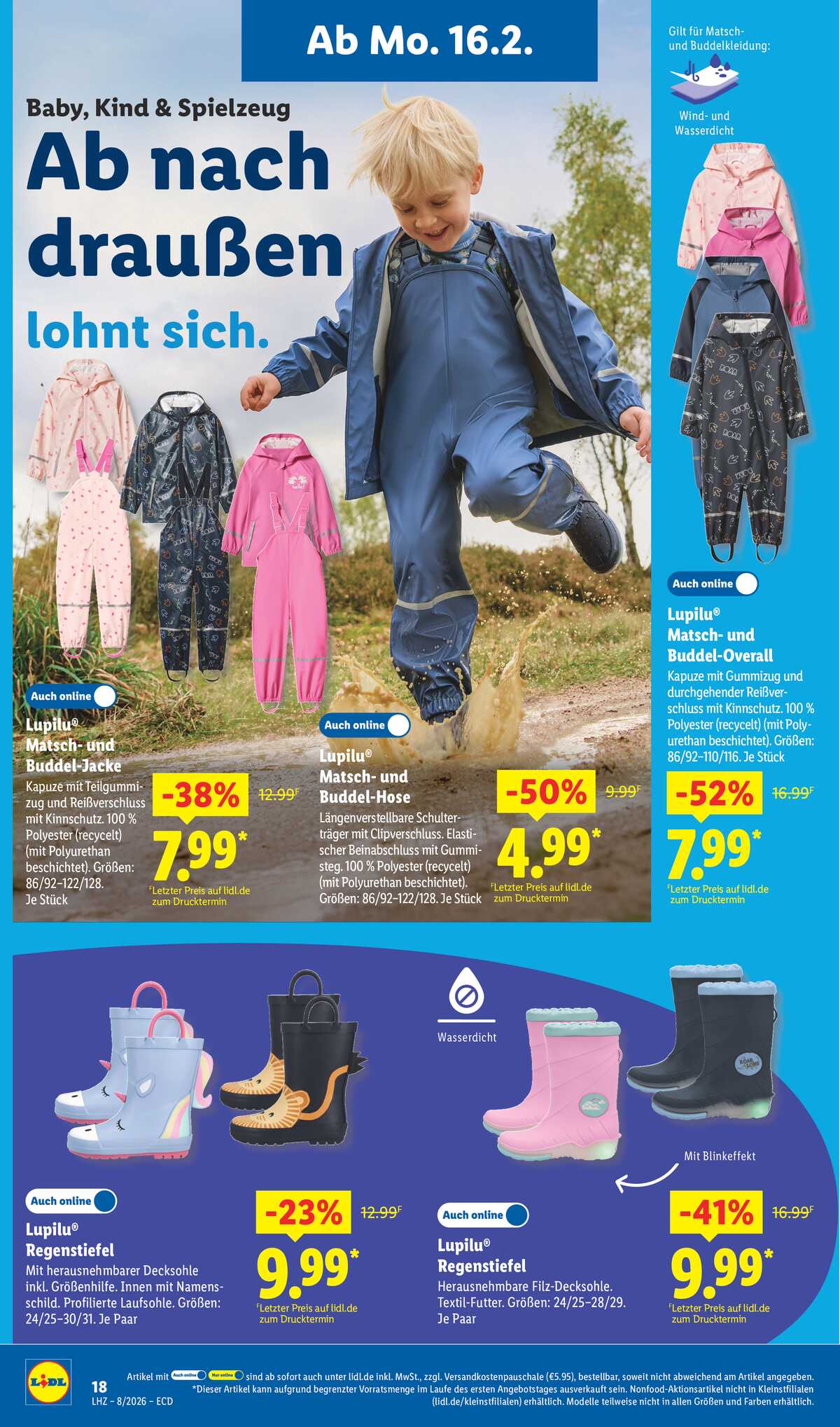 Leták Lidl Německo 16.2.-21.2.2026 strana 10